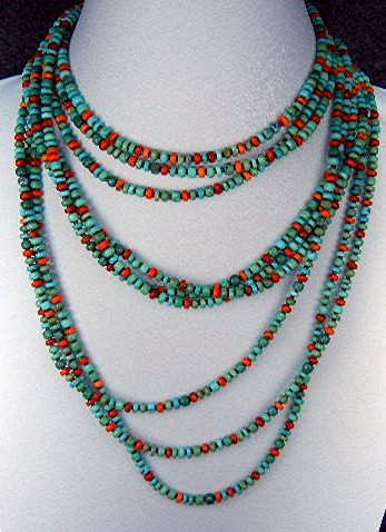 Navajo Kingman Turquoise Spiny Oyster Sterling Silver