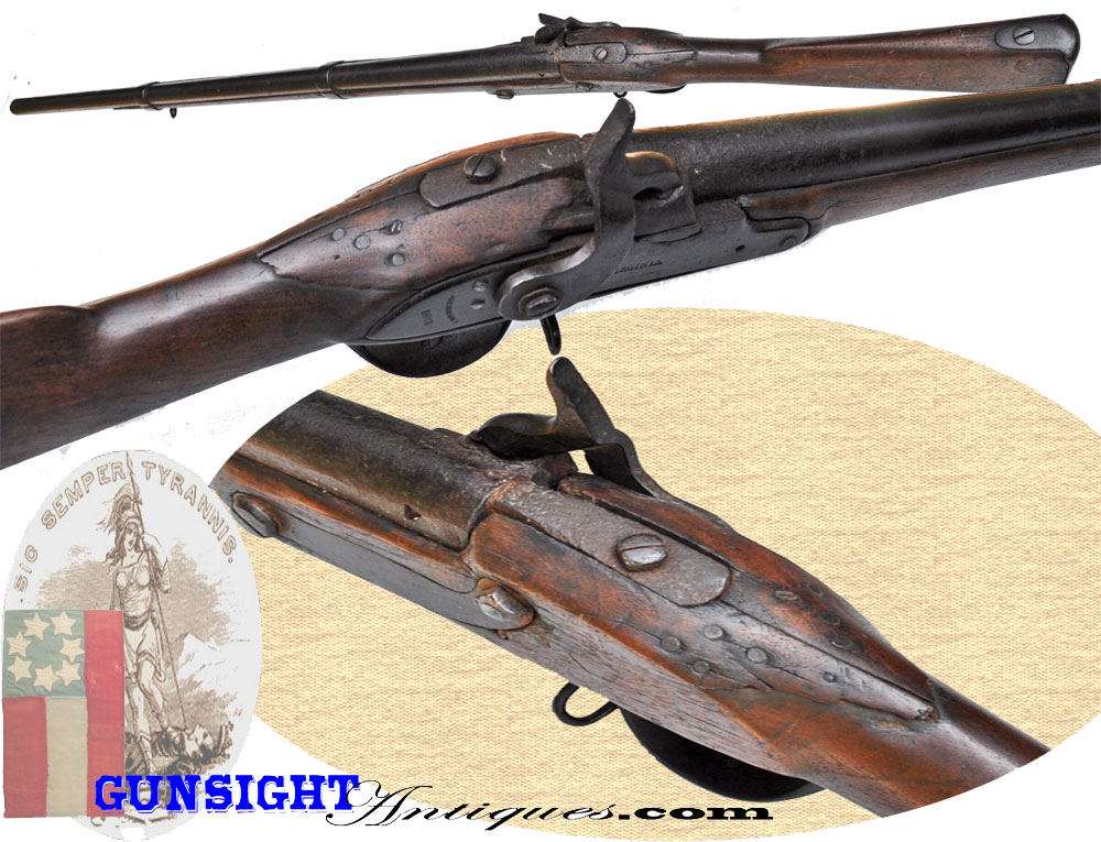 Especially desirable!  VIRGINIA MANUFACTORY Confederate Conversion