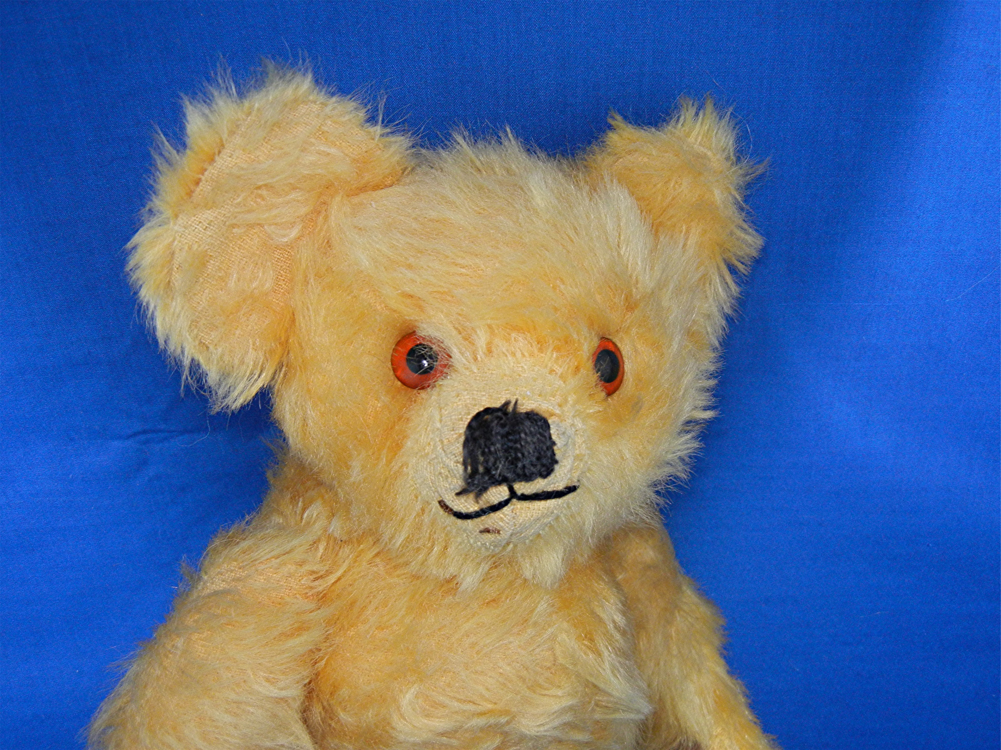Teddy Bear Mohair with growler 12 Inches