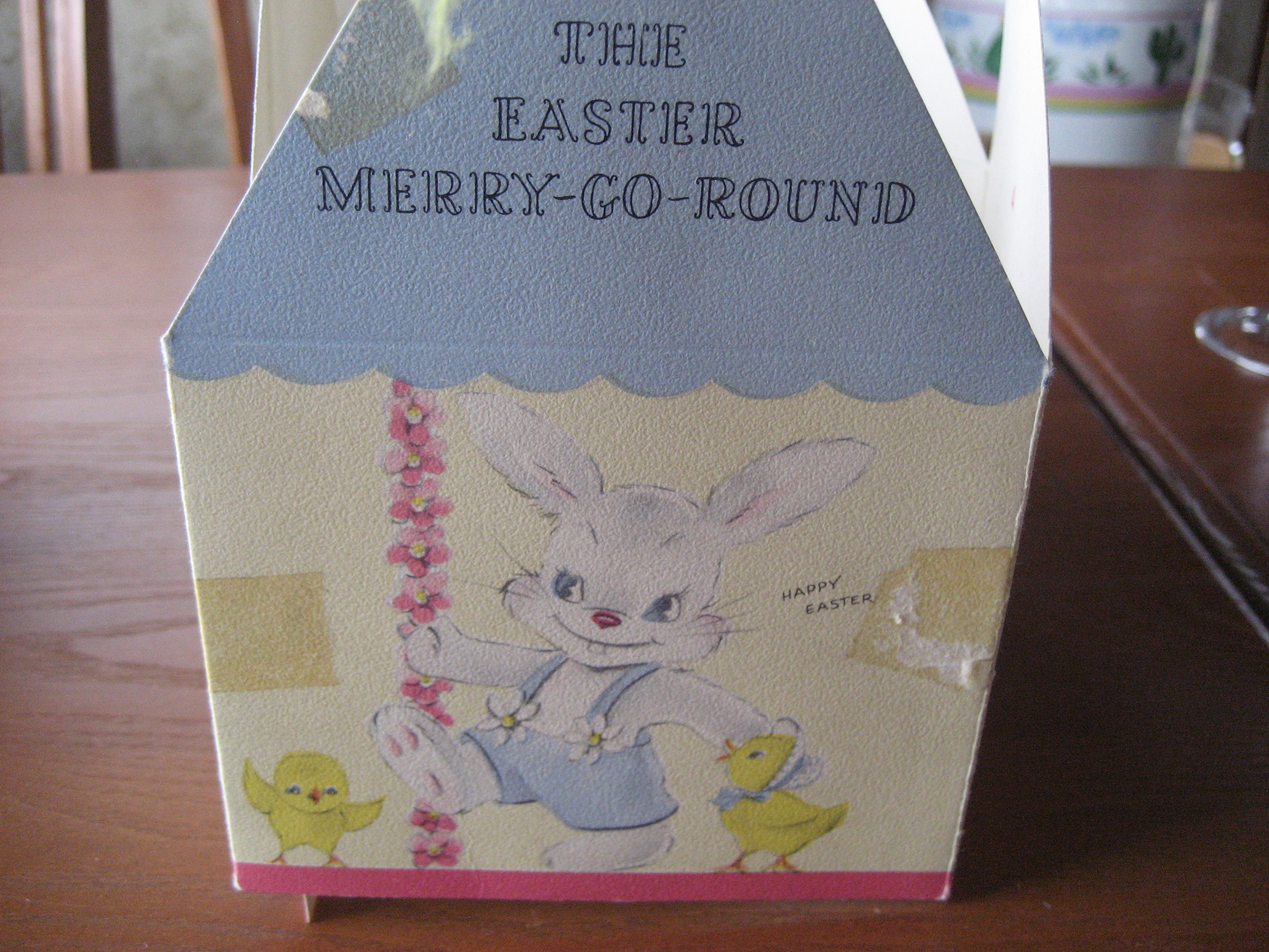 Easter Merry-Go-Round and Easter Basket Card