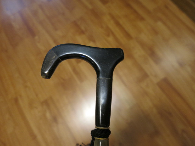 Vintage Umbrella New York Umbrella Co Horn Derby Handle