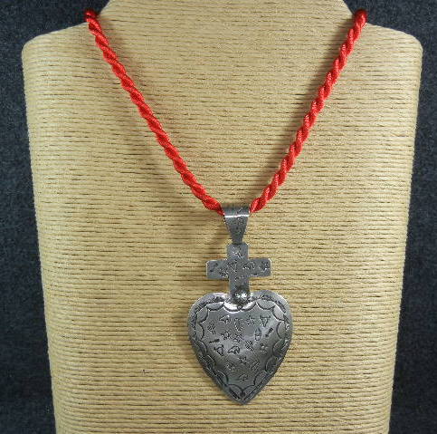 Navajo Sterling Silver Rocki Gorman Gary G Pendant