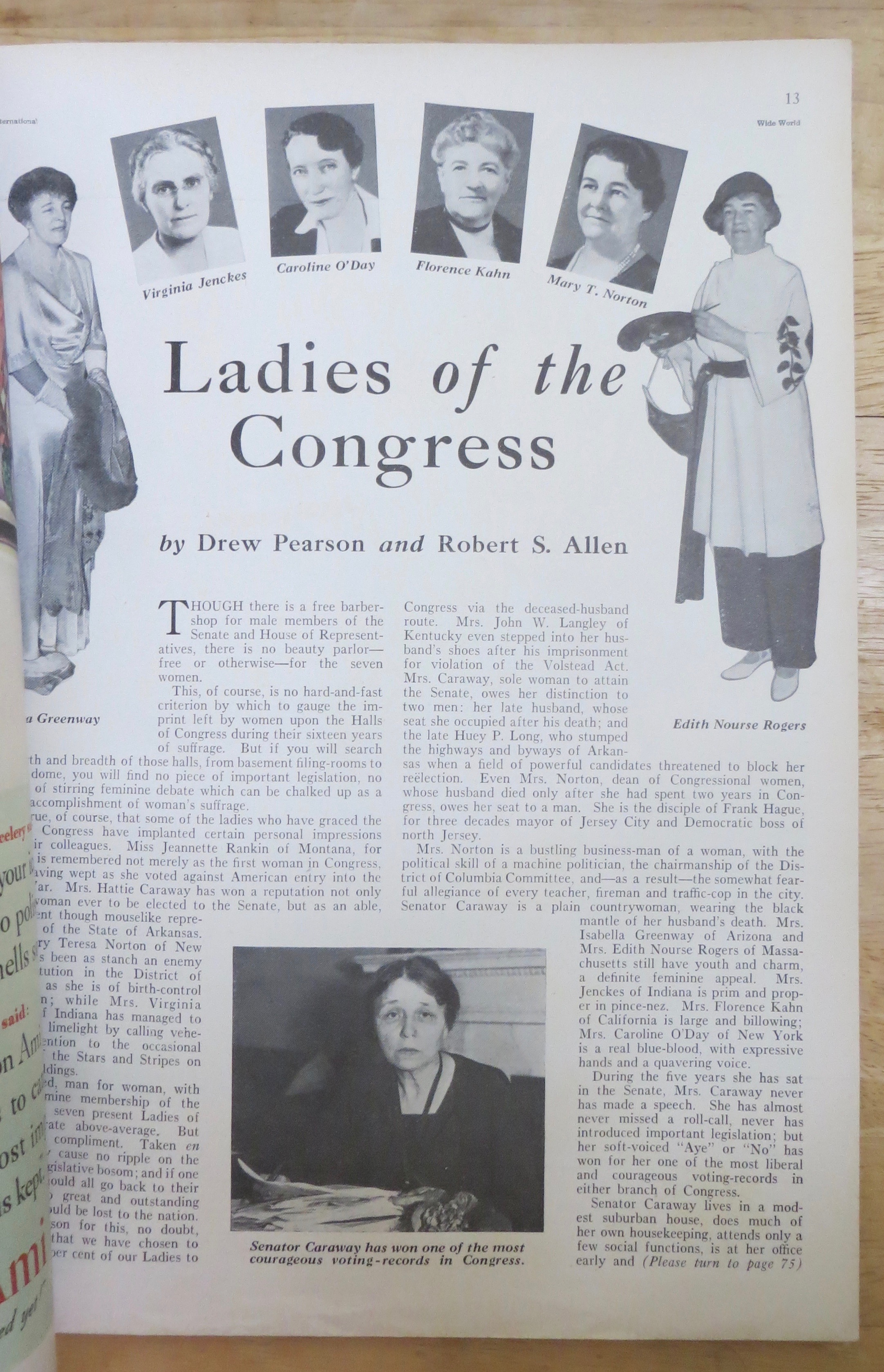Redbook Magazine March 1936 Carl Sandburg