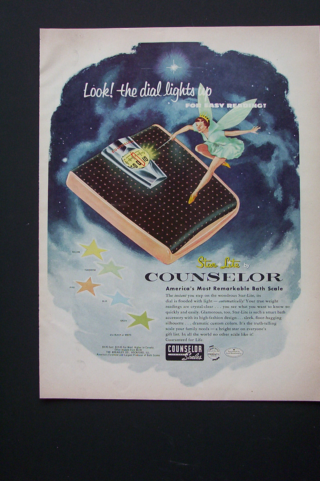 1956  Star Lite Bath Scale