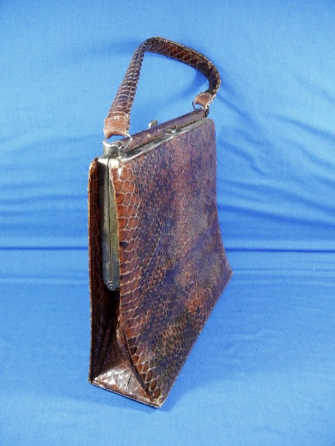 Snake skin Vintage 50s  Bag