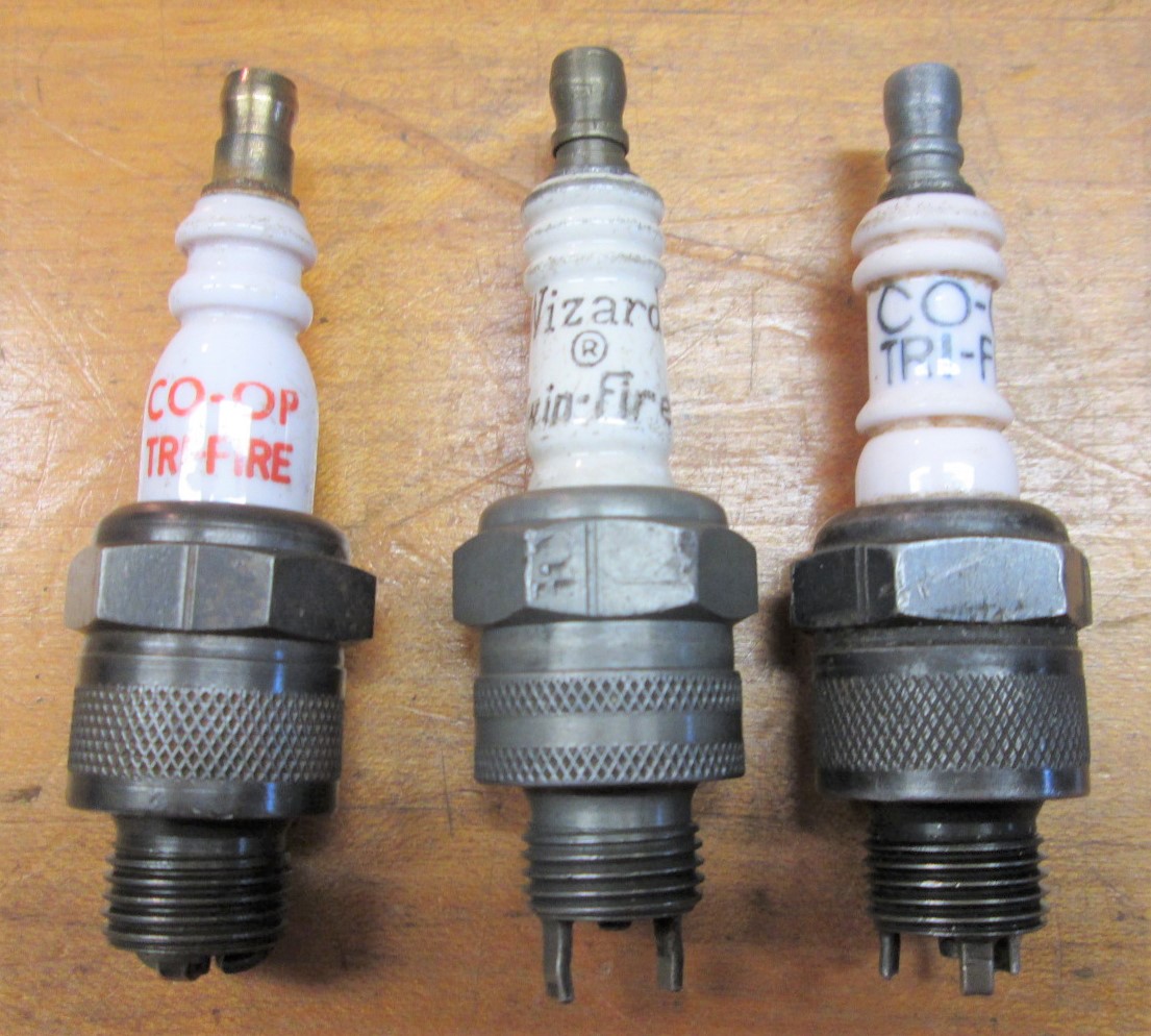 Spark Plugs Vintage TWIN-FIRE TRI-FIRE