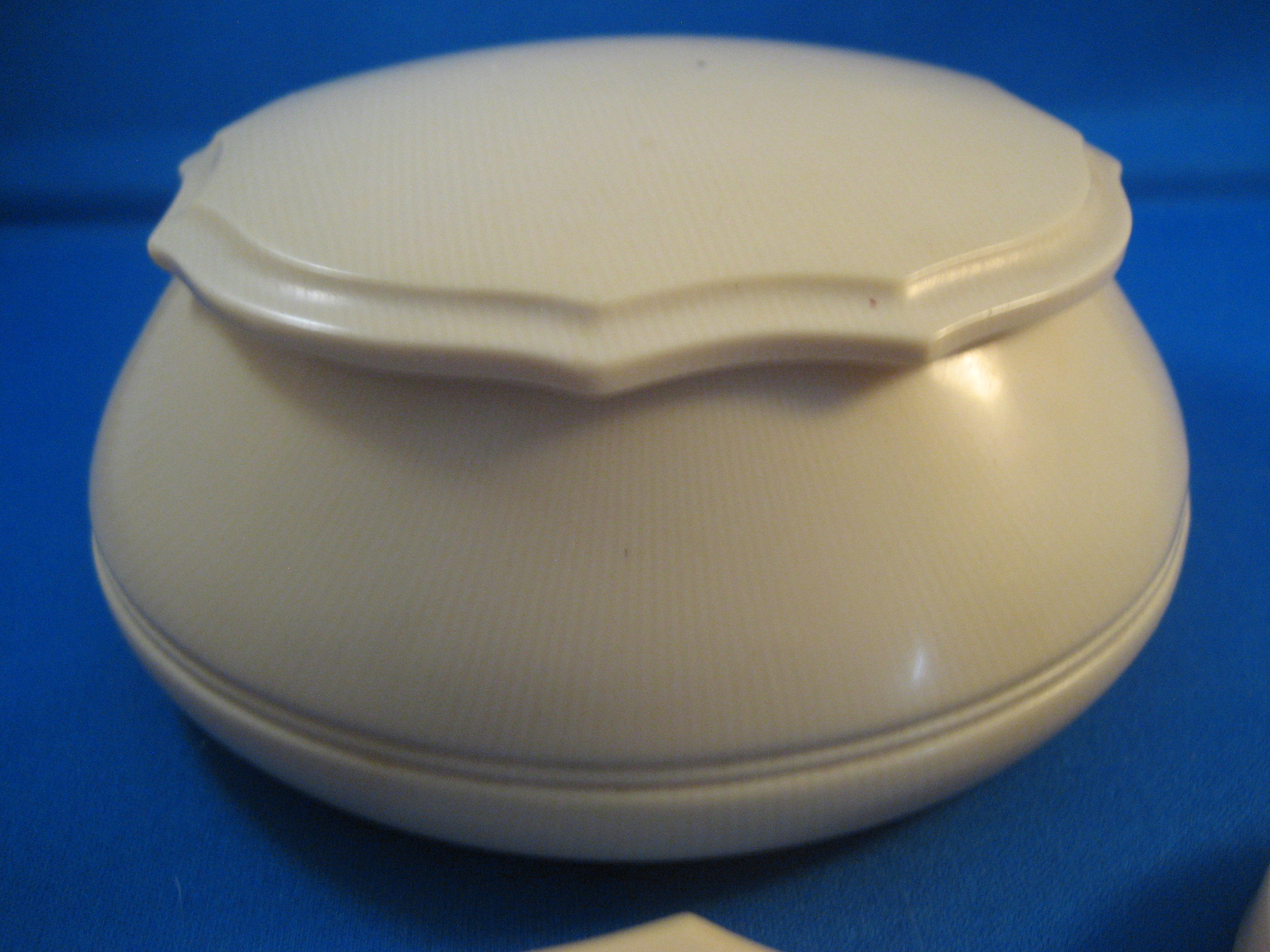 Celluloid Powder Box With Vanity Boxes