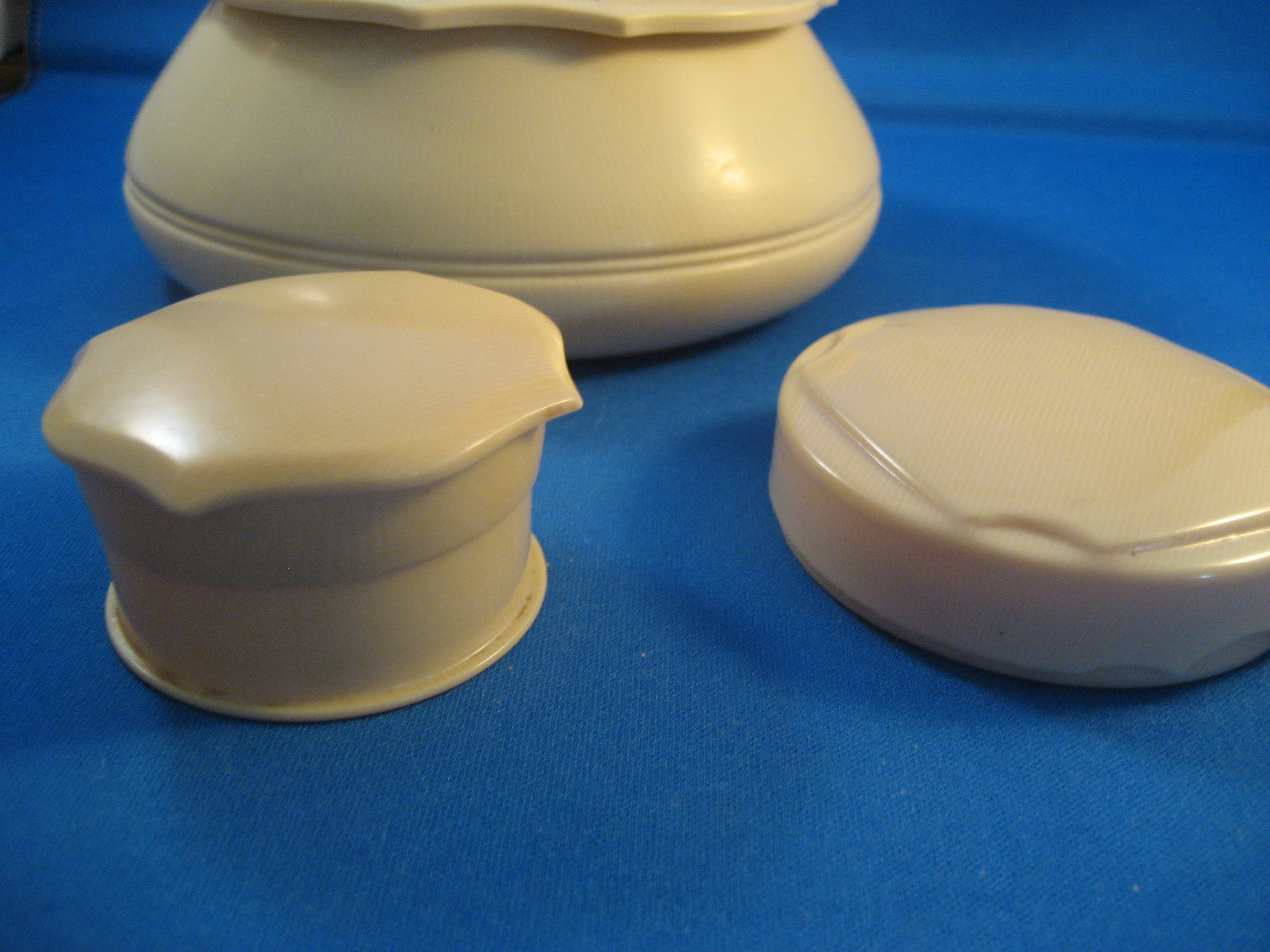Celluloid Powder Box With Vanity Boxes
