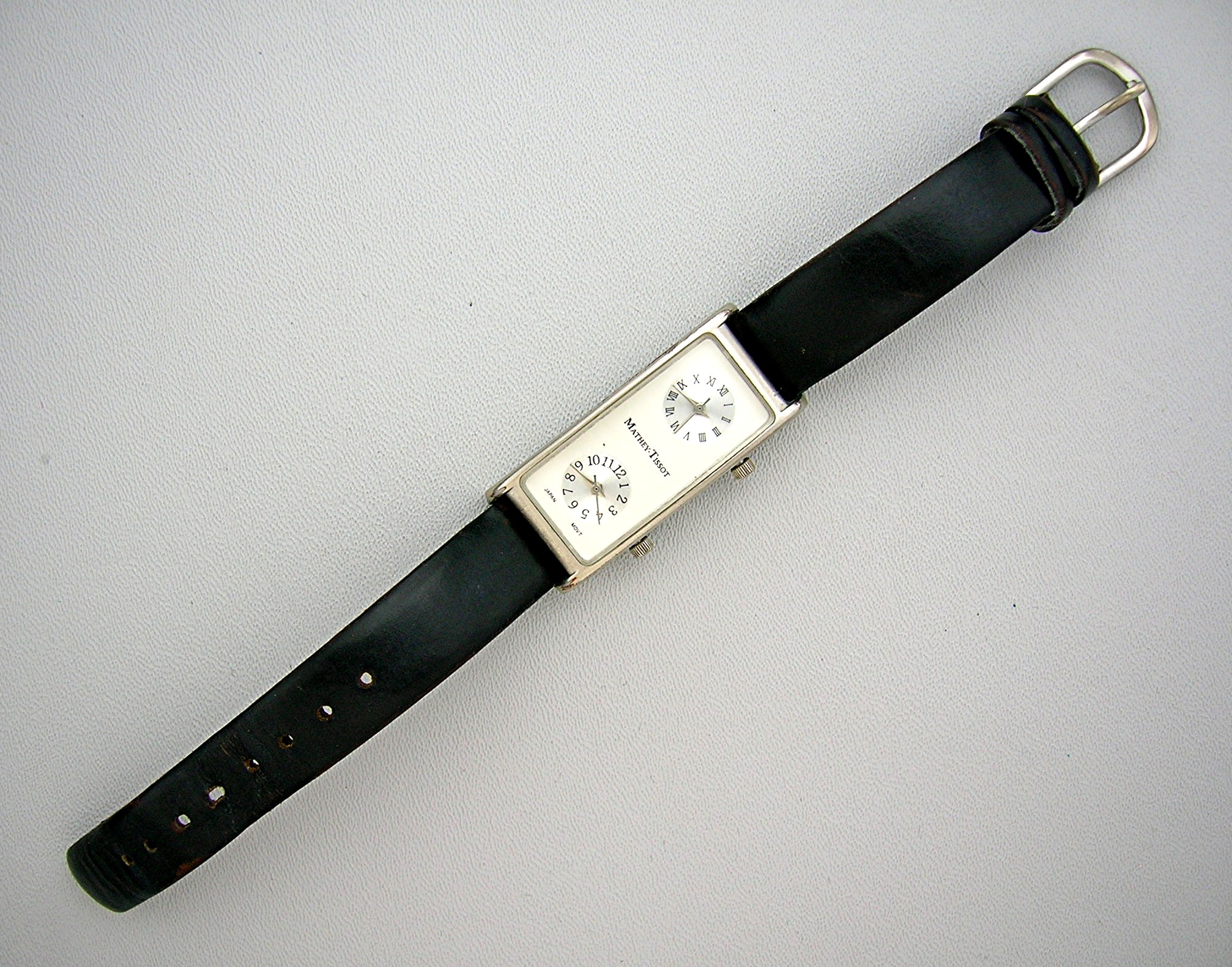 Wristwatch Mathey TISSOT Double Dial Japan Movement