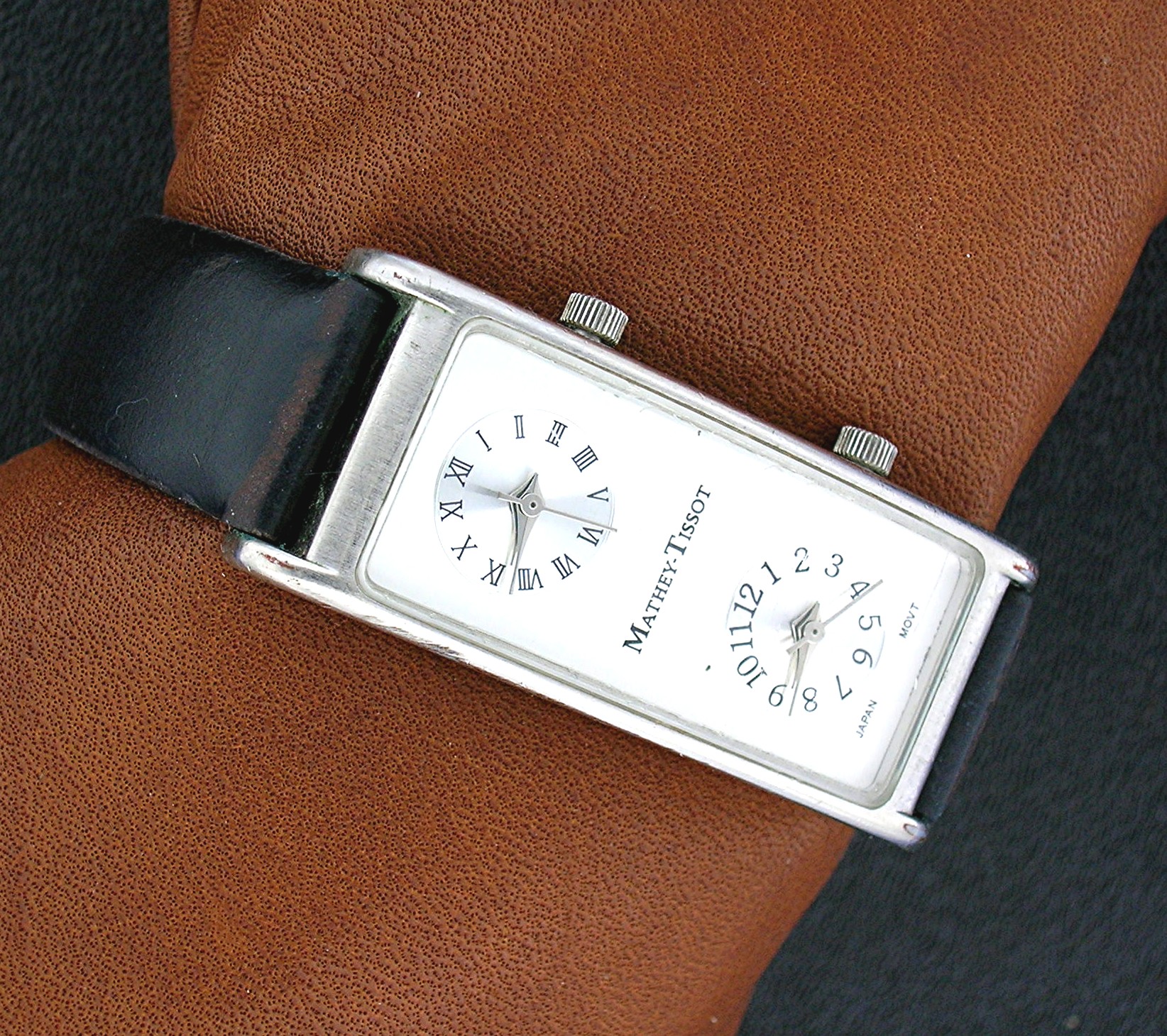 Wristwatch Mathey TISSOT Double Dial Japan Movement