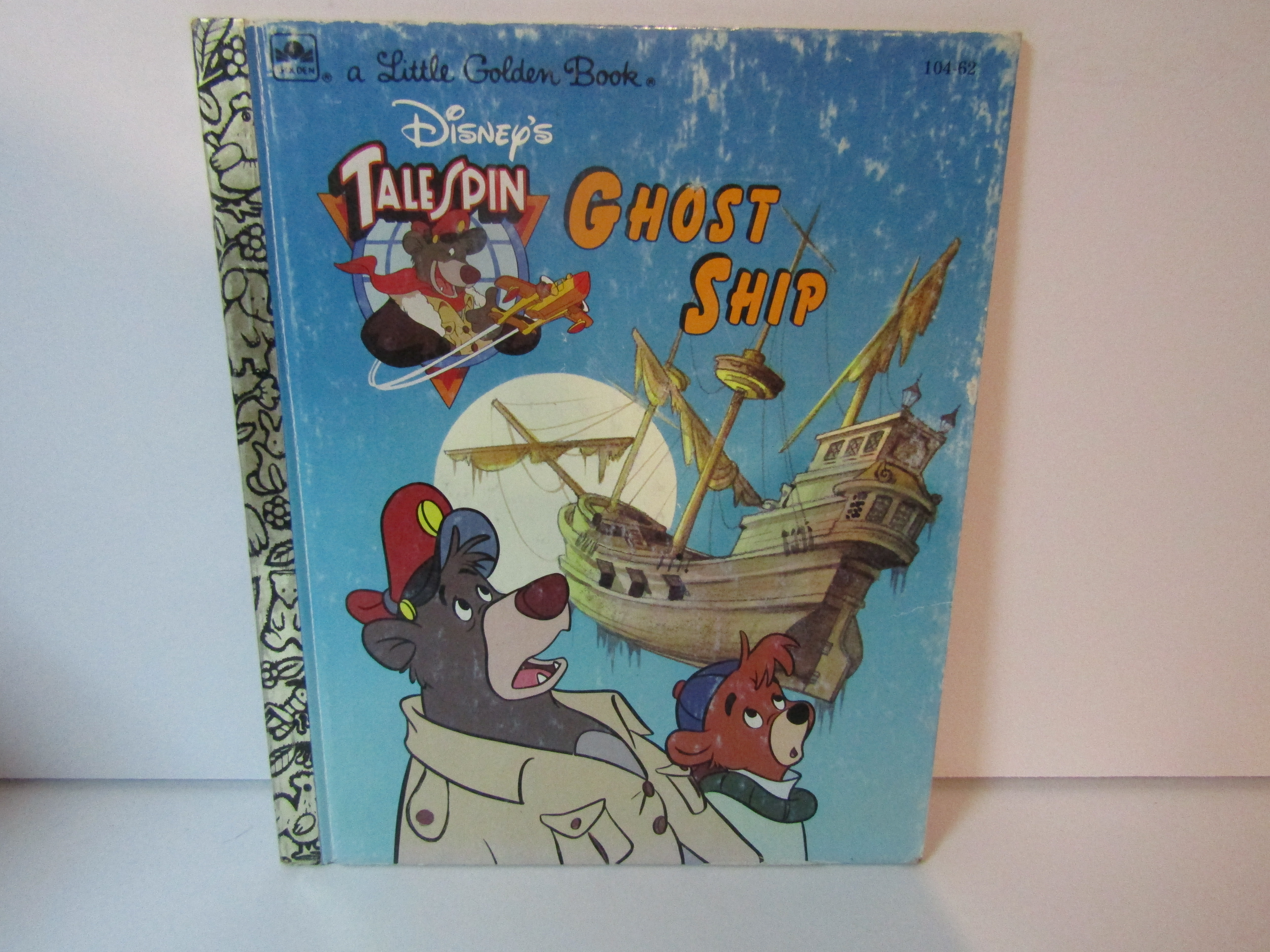 Little Golden Book Disney's Talespin Ghost Ship