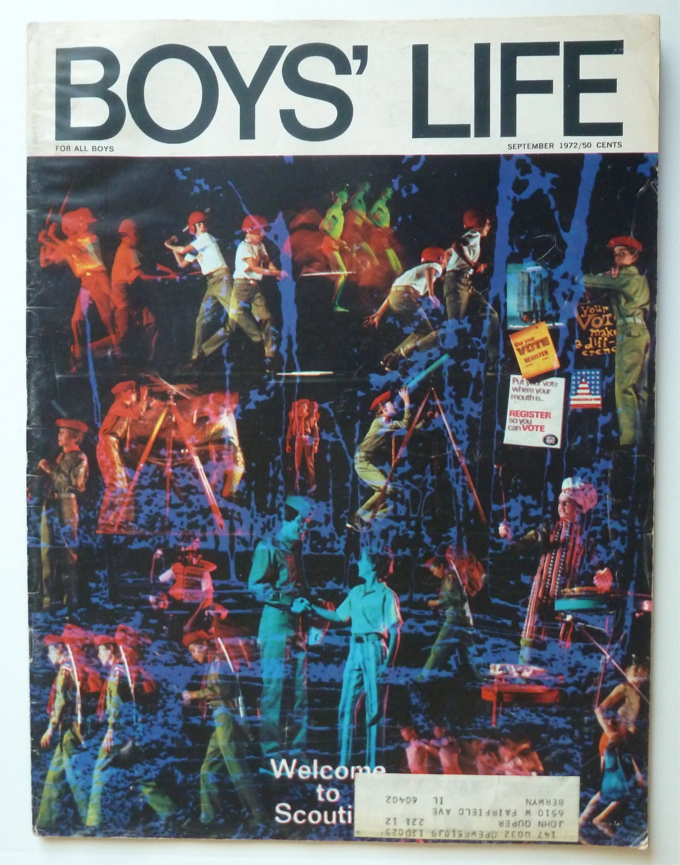 Boys Life Magazine September 1972 Welcome To Scouting
