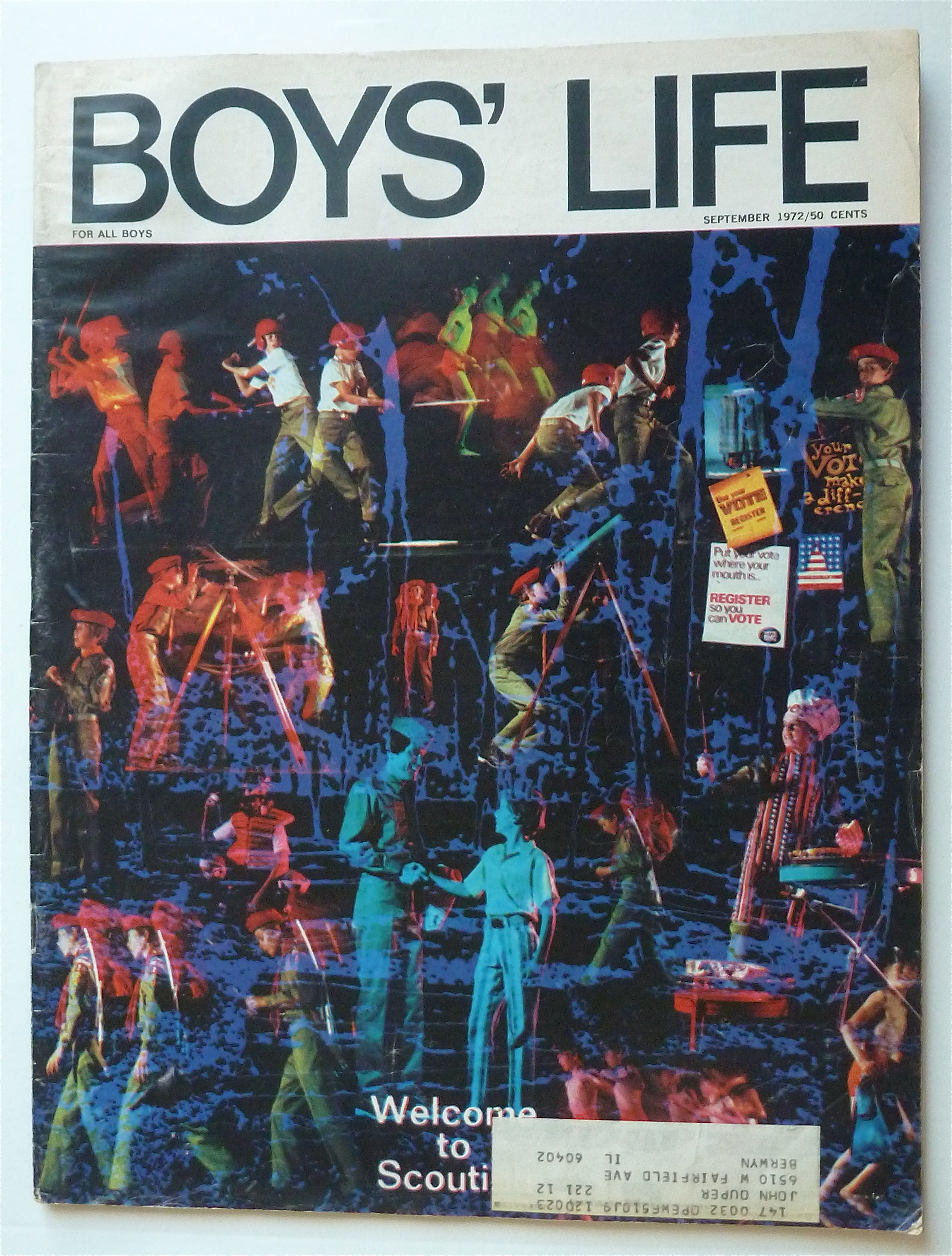 Boys Life Magazine September 1972 Welcome To Scouting