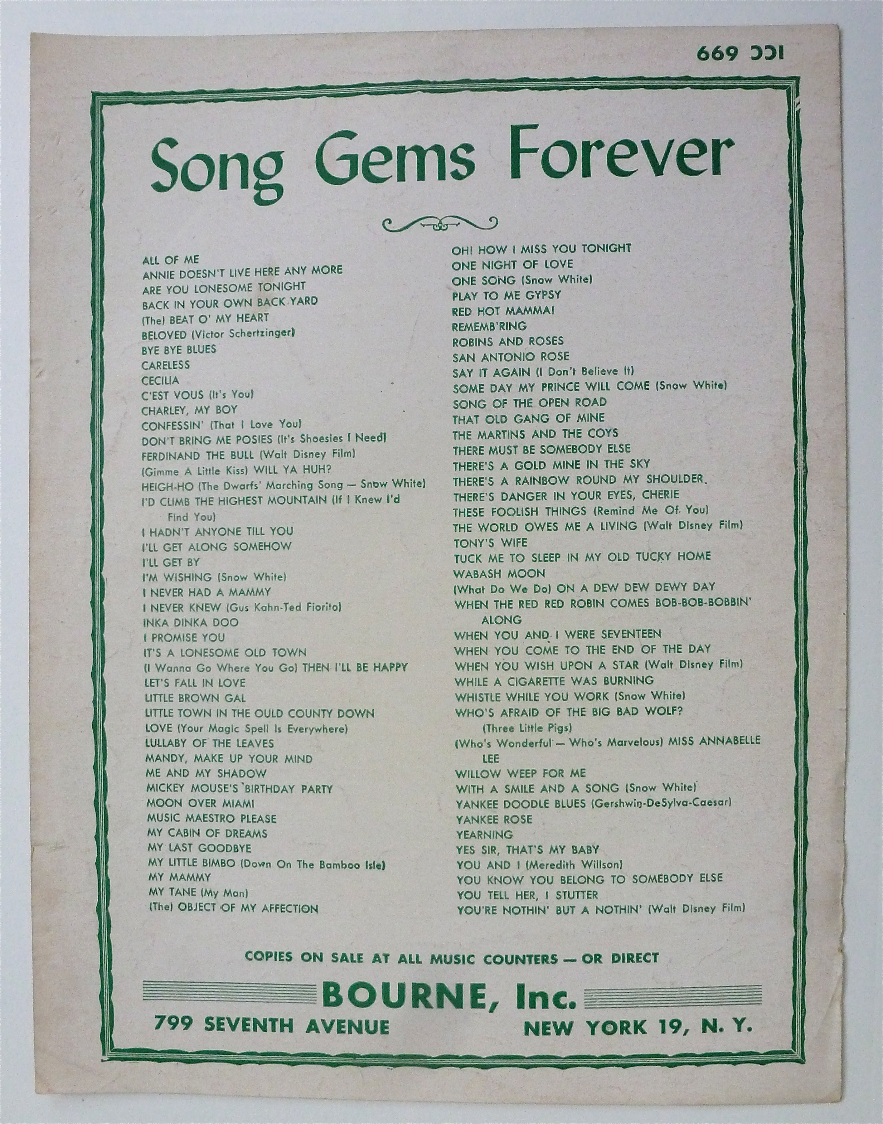 Sheet Music For 1926 I Never See Maggie Alone