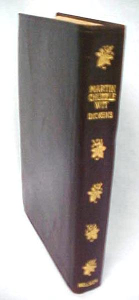 Dickens Martin Chuzzlewit Leather 1900's +box