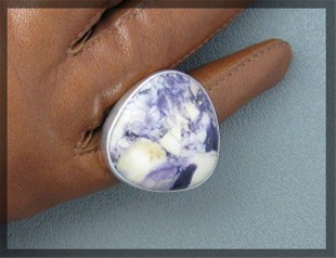 TIFFANY Stone Utah Sterling Silver Ring Starborn