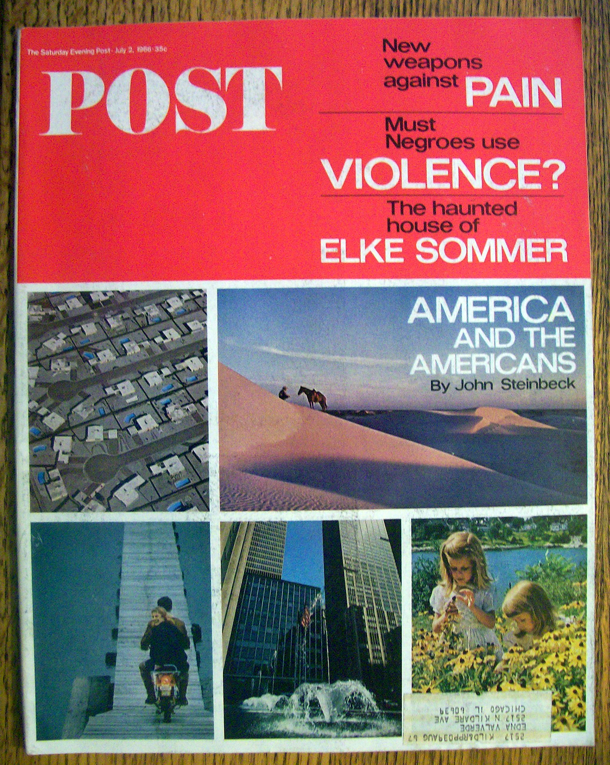 Saturday Evening Post Magazine-July 2, 1966-America
