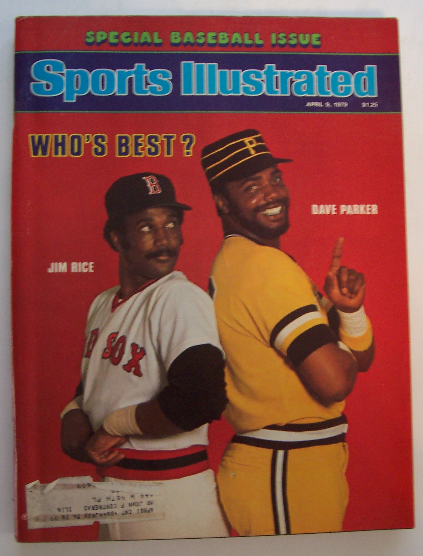 Sports Illustrated Magazine -April 9, 1979- Rice/Parker