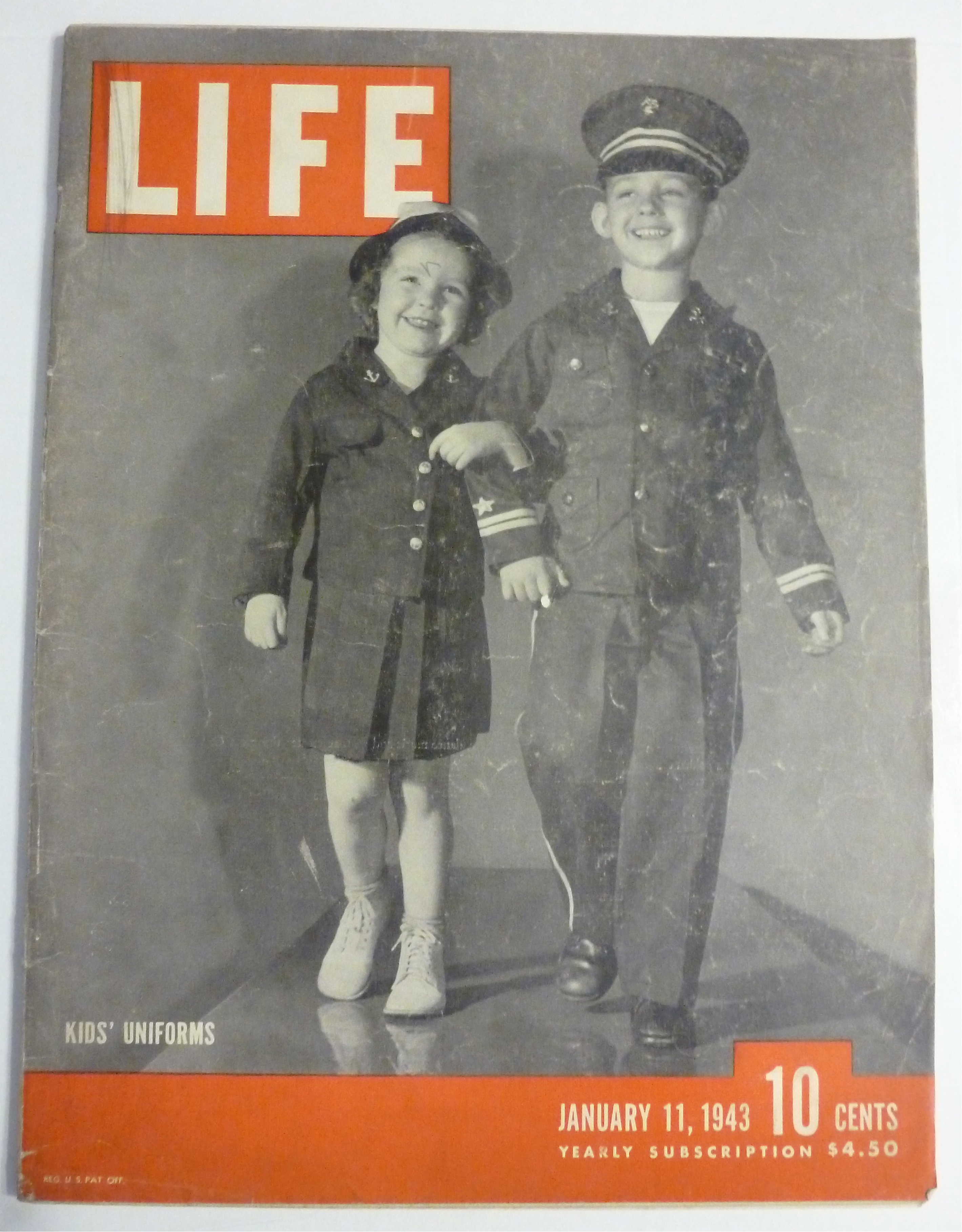Life Magazine-January 11, 1943-Kids' Uniforms