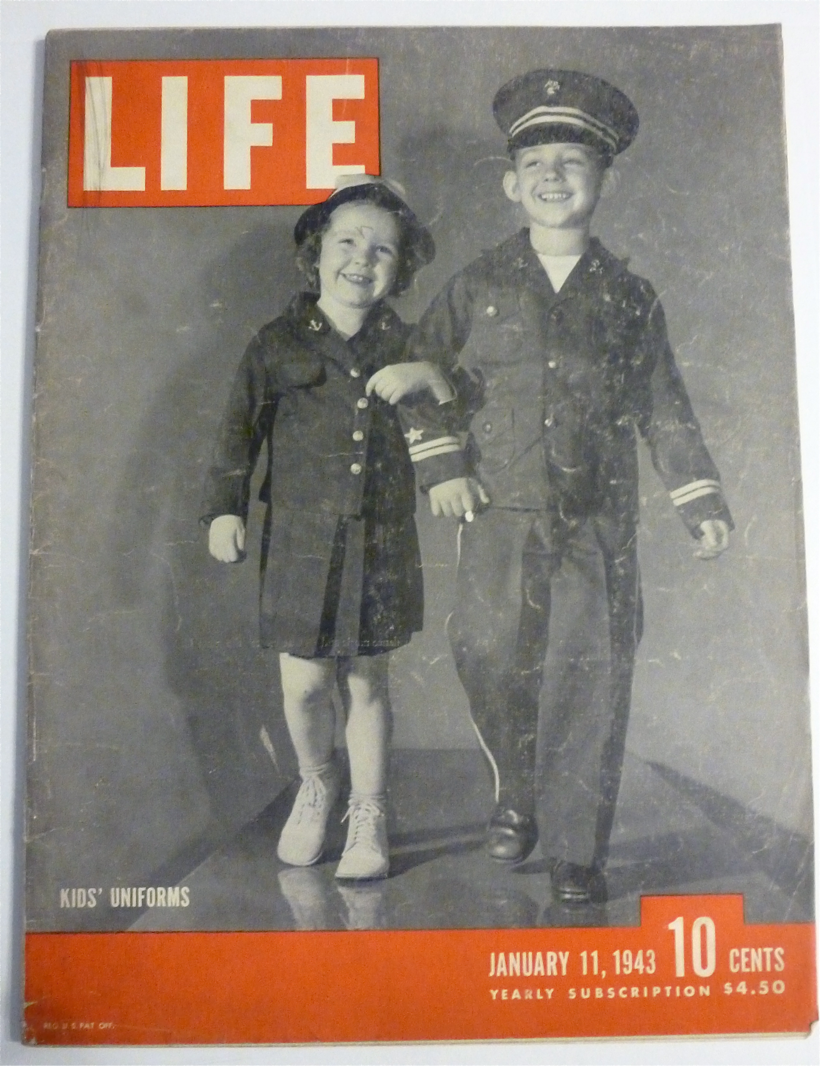 Life Magazine-January 11, 1943-Kids' Uniforms