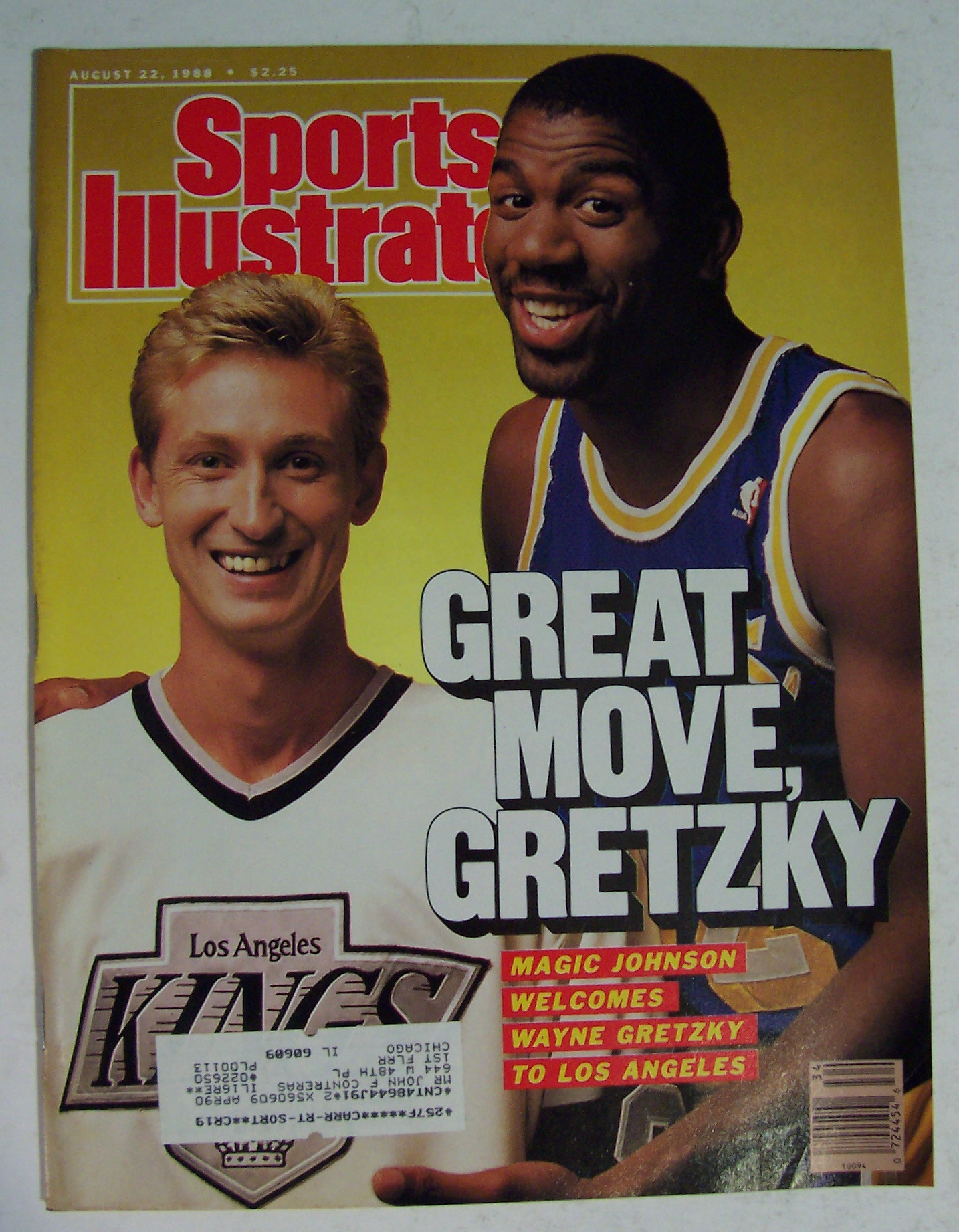 Sports Illustrated Magazine - August 22, 1988