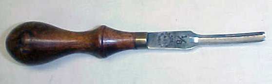C. S. Osborne Leather Working Chisel Tool 1/4 inch