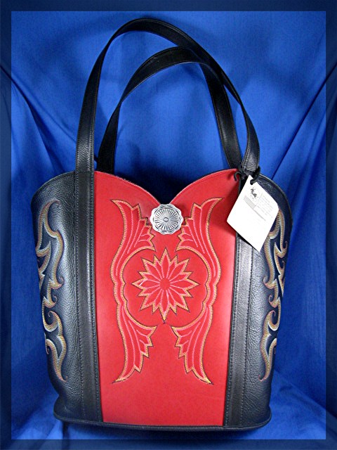 Erda Tall Cowboy Tote bag, handbag