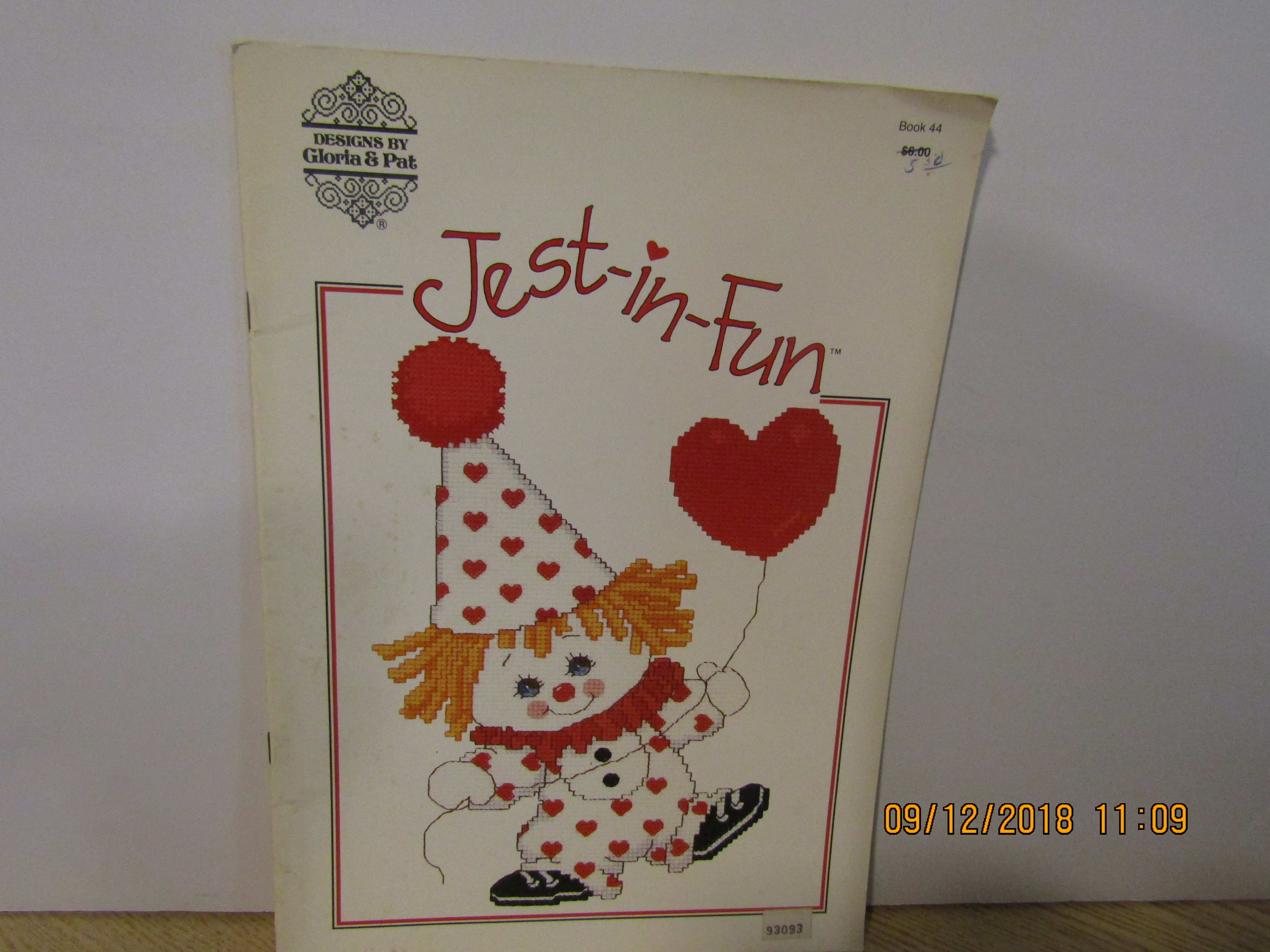 Gloria&Pat  Book Cross Stitch Jest-In-Fun #44