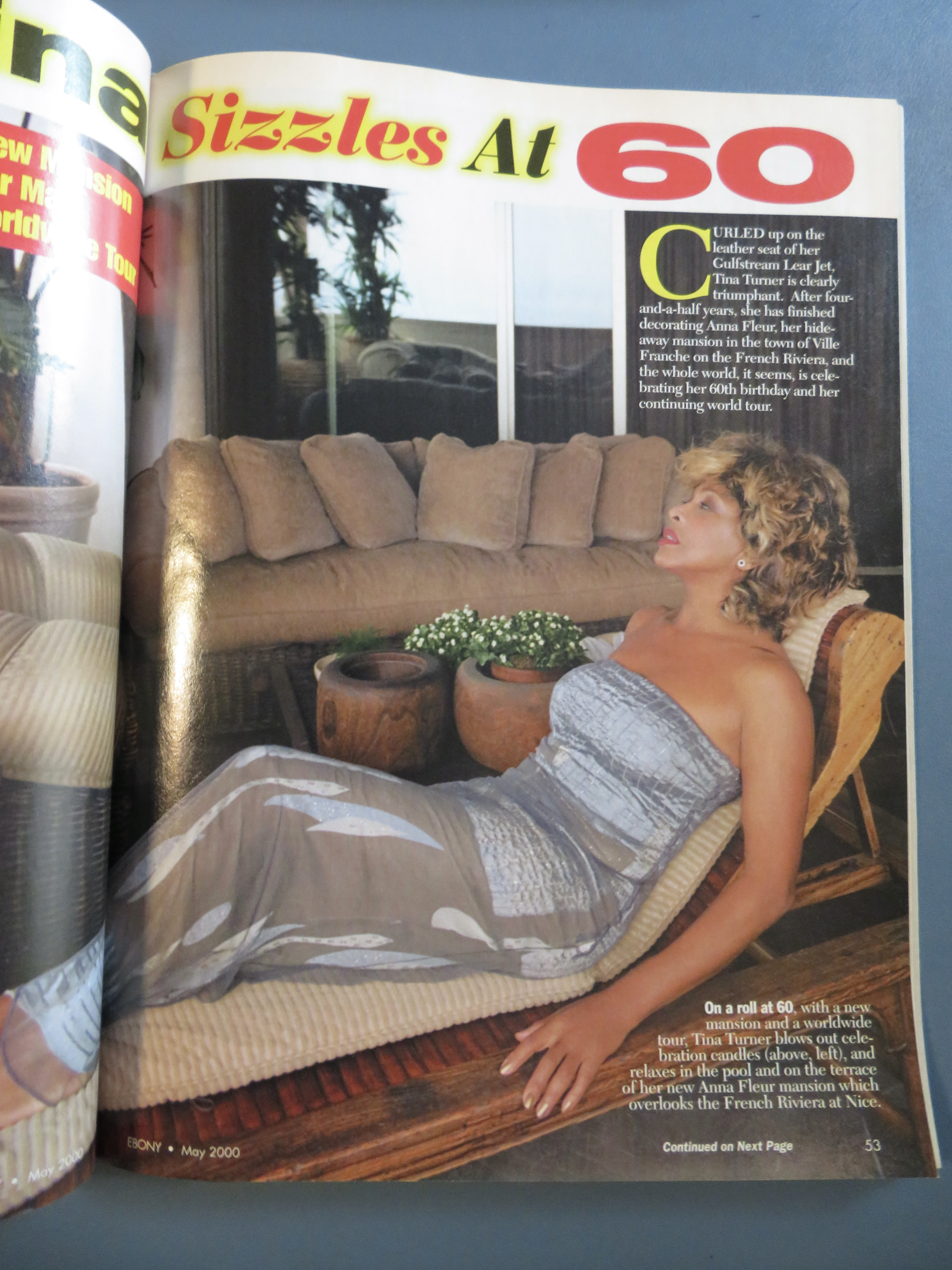 Ebony Magazine - May 2000 - Tina Turner