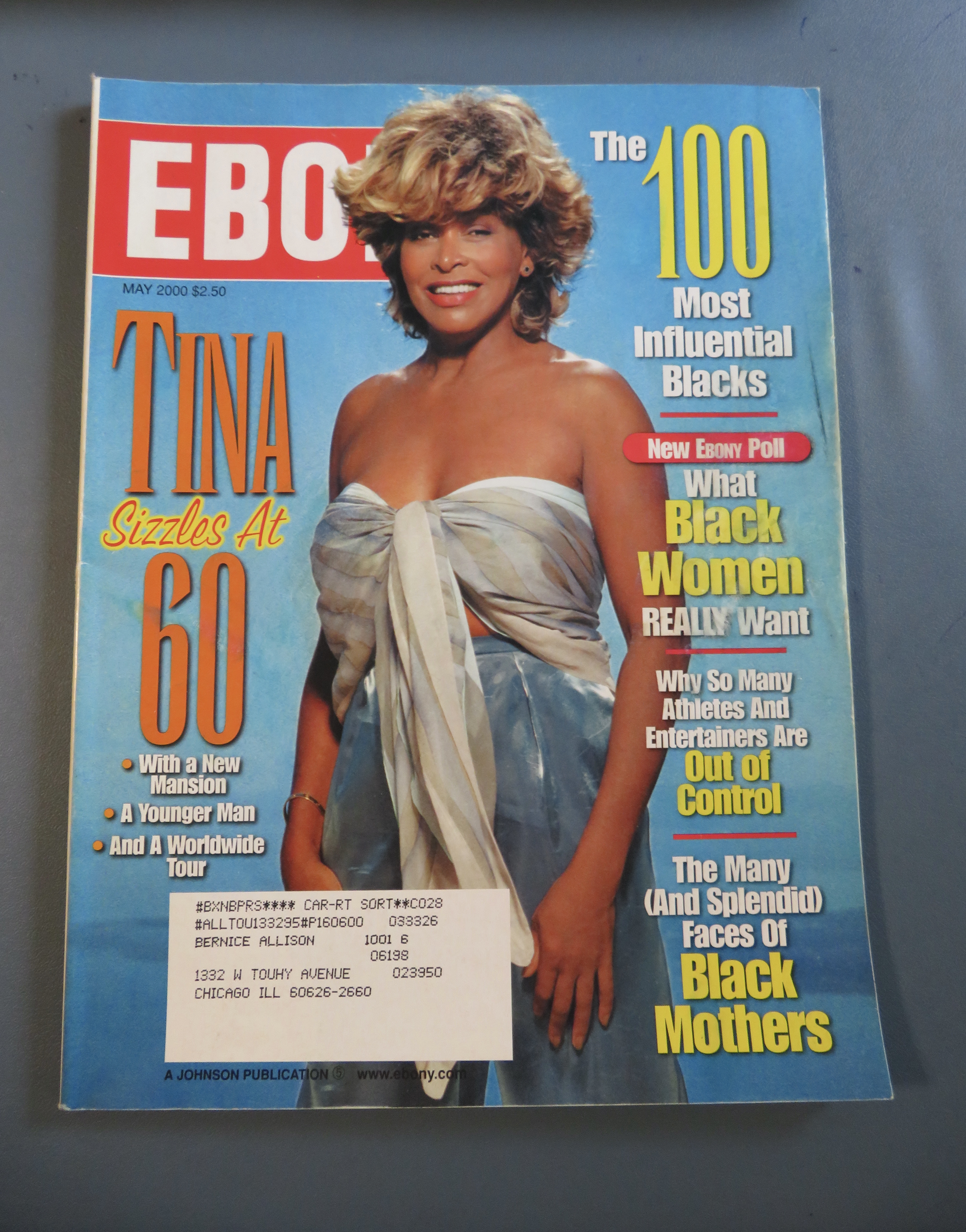 Ebony Magazine - May 2000 - Tina Turner
