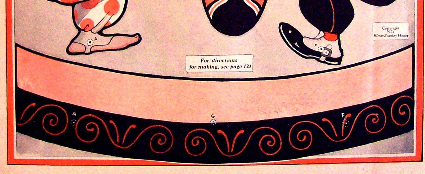 Slim & Sli, & The Elephant Paper Doll - March 1924