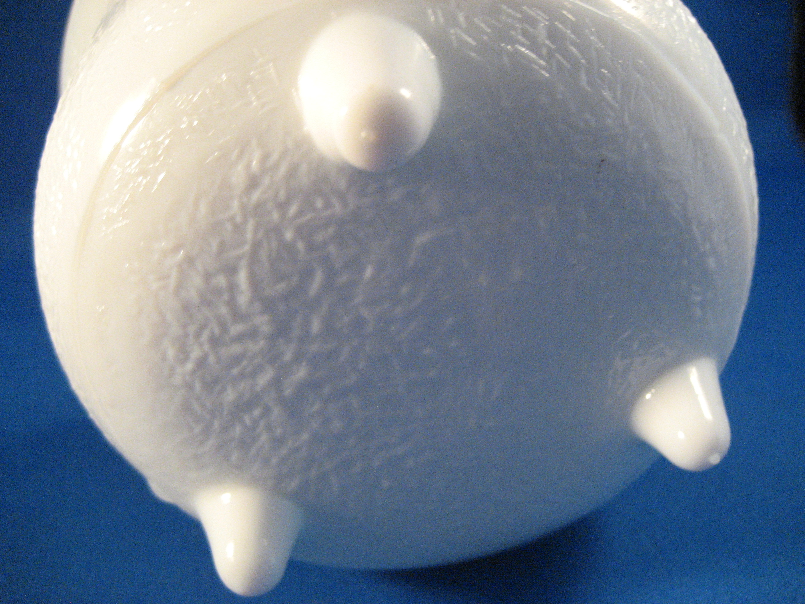 Milk Glass Bucket or Crock