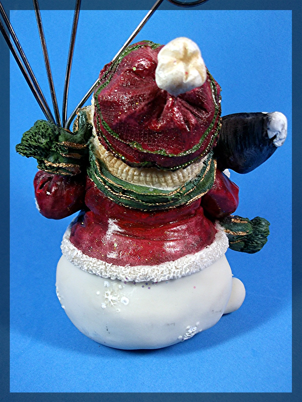 Snow Man Christmas Card holder