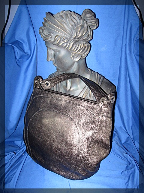 Bag Banana Republic Gold Pebble Leather