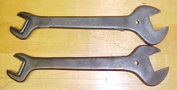 Antique Double Ended Wrench 70 to 83  3 Different Sizes