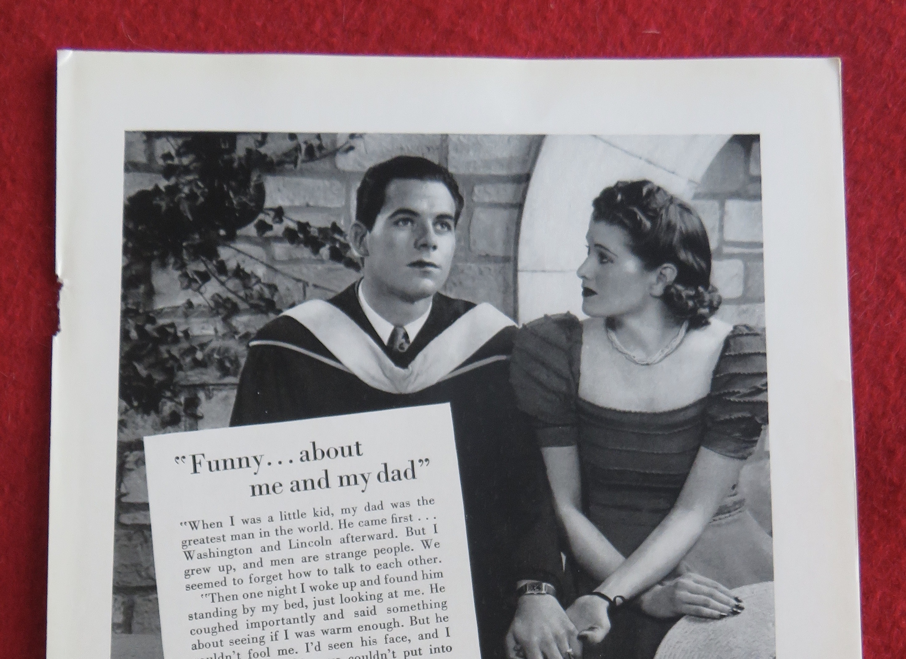 1939 Hamilton Watch with a Girl & Her Dad