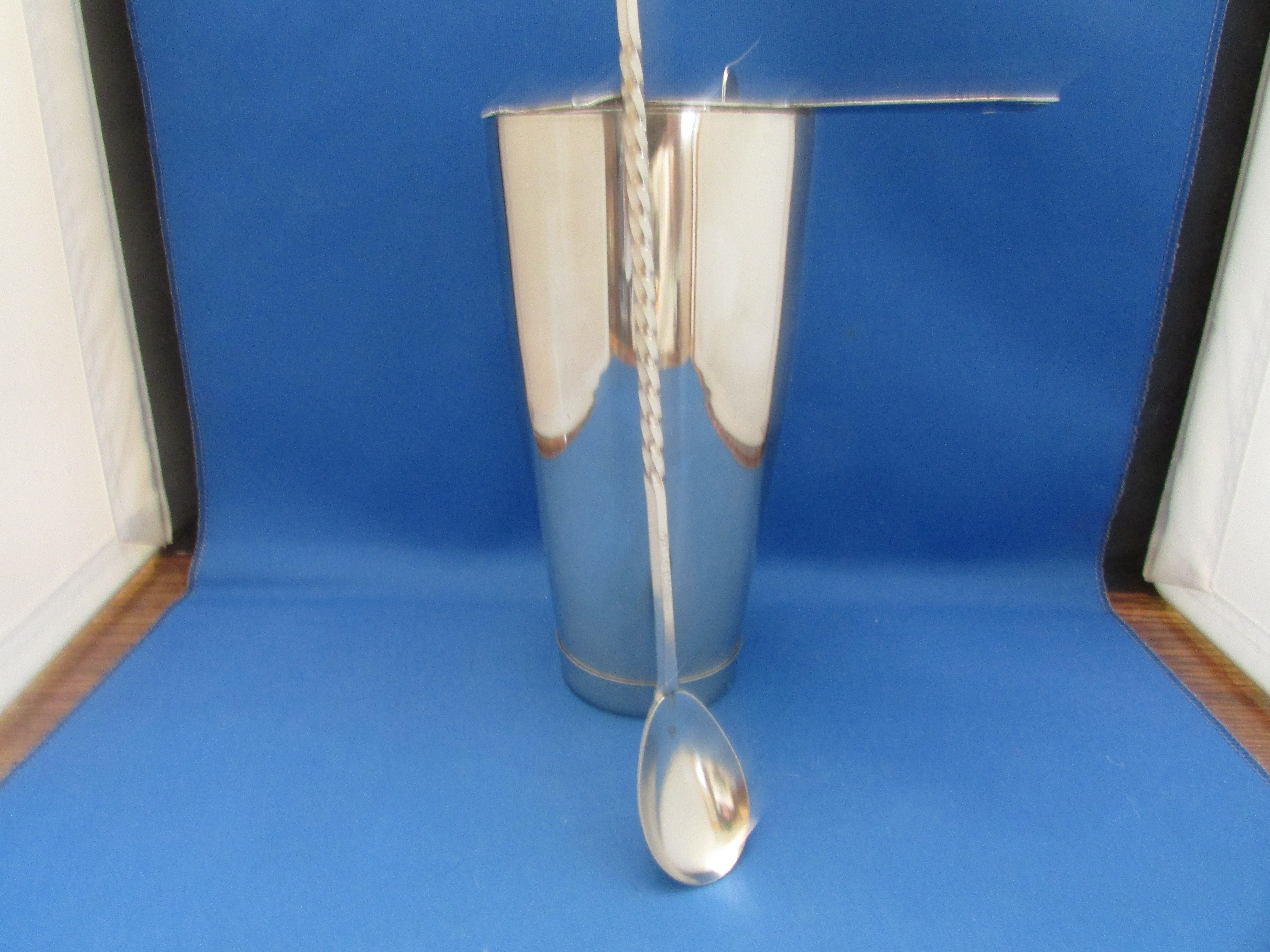Stainless Steel Cocktail Mixer and Strainer