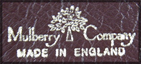 MULBERRY Tan Leather Belt ENGLAND