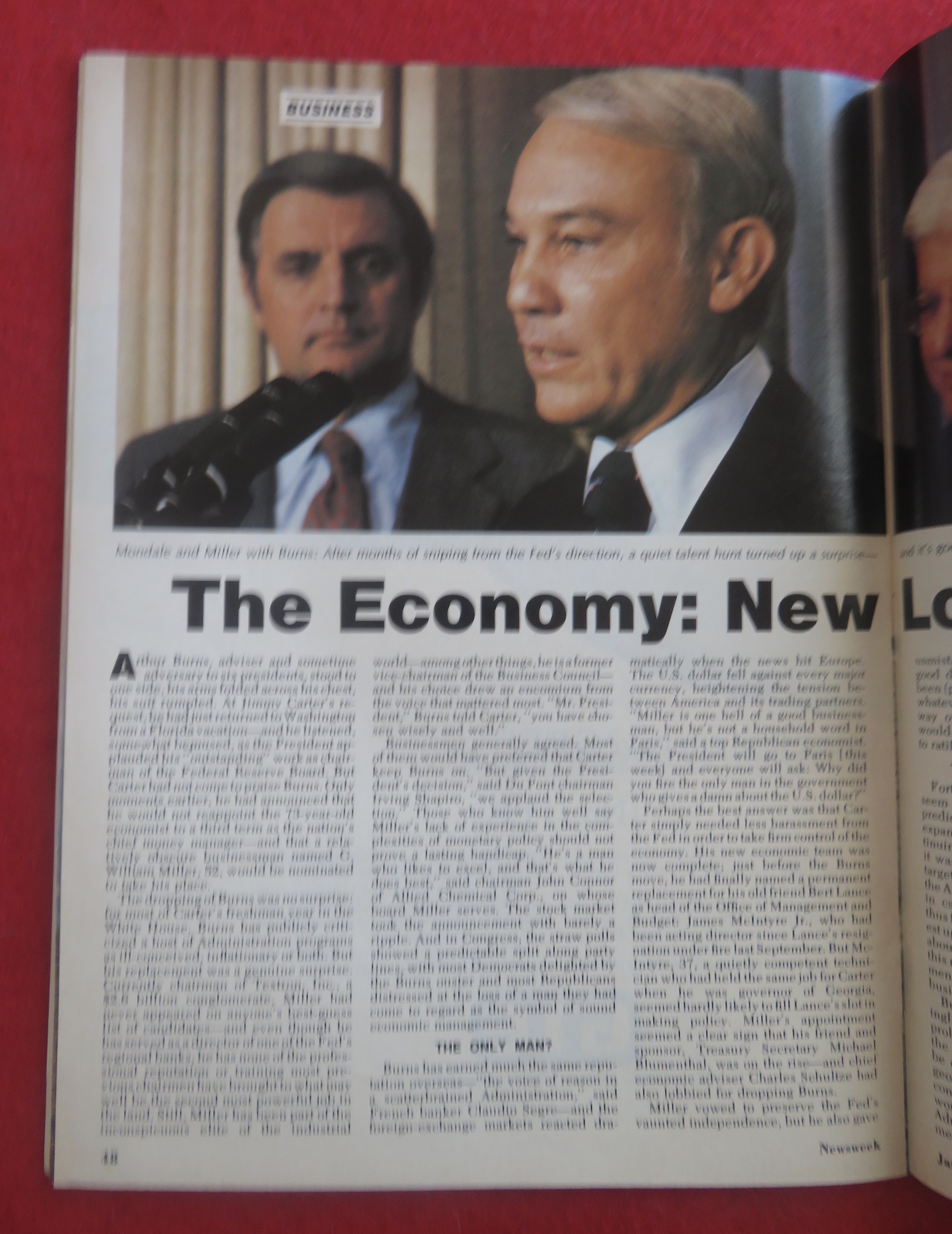 Newsweek Magazine January  9,  1978 Economy '78