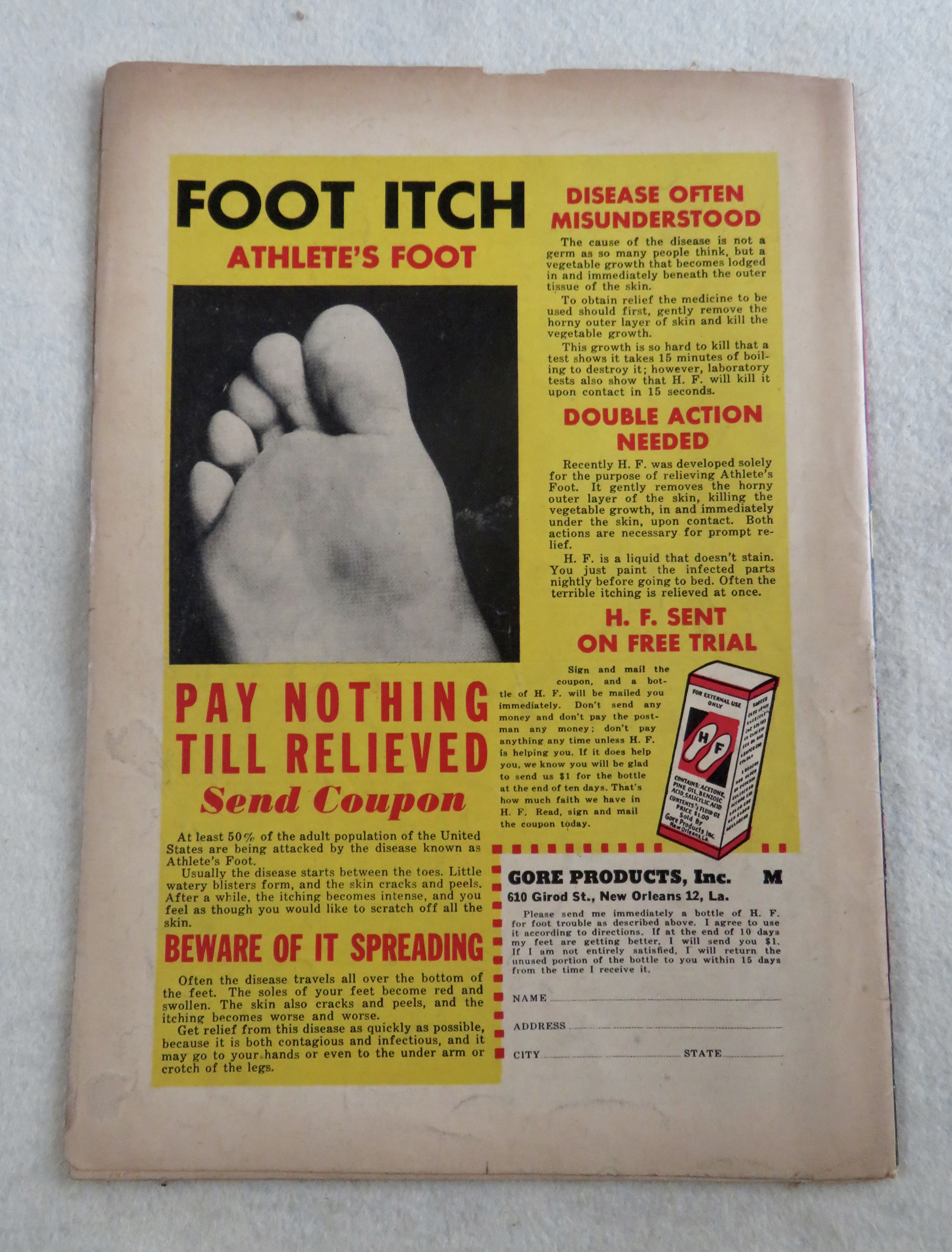 Spy Cases Comic August 1951 Traitor Without A Face