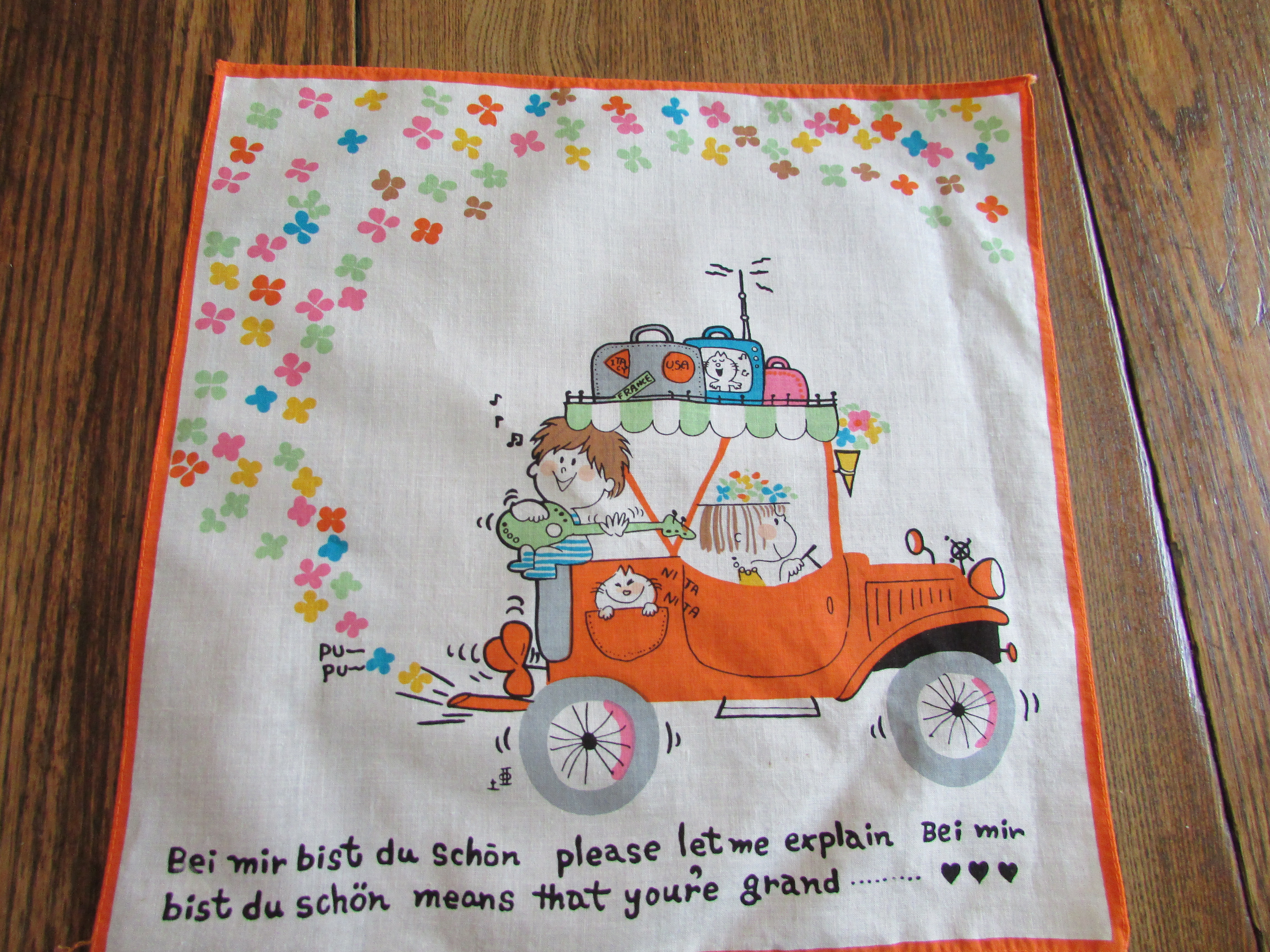 Bei Mir Bist Du Schon Handkerchief