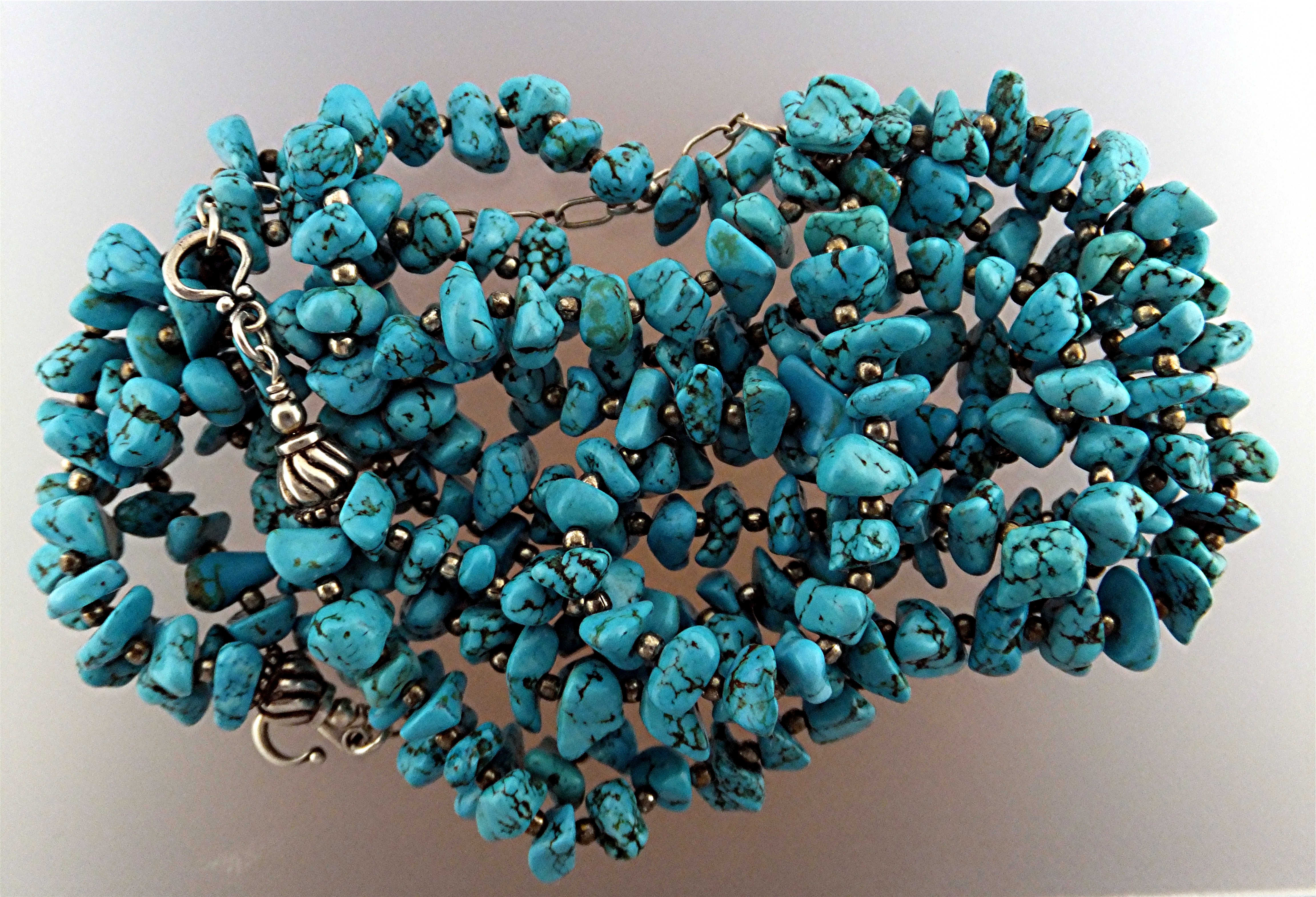 Sleeping Beauty Turquoise Silver Creations Sterling Sil