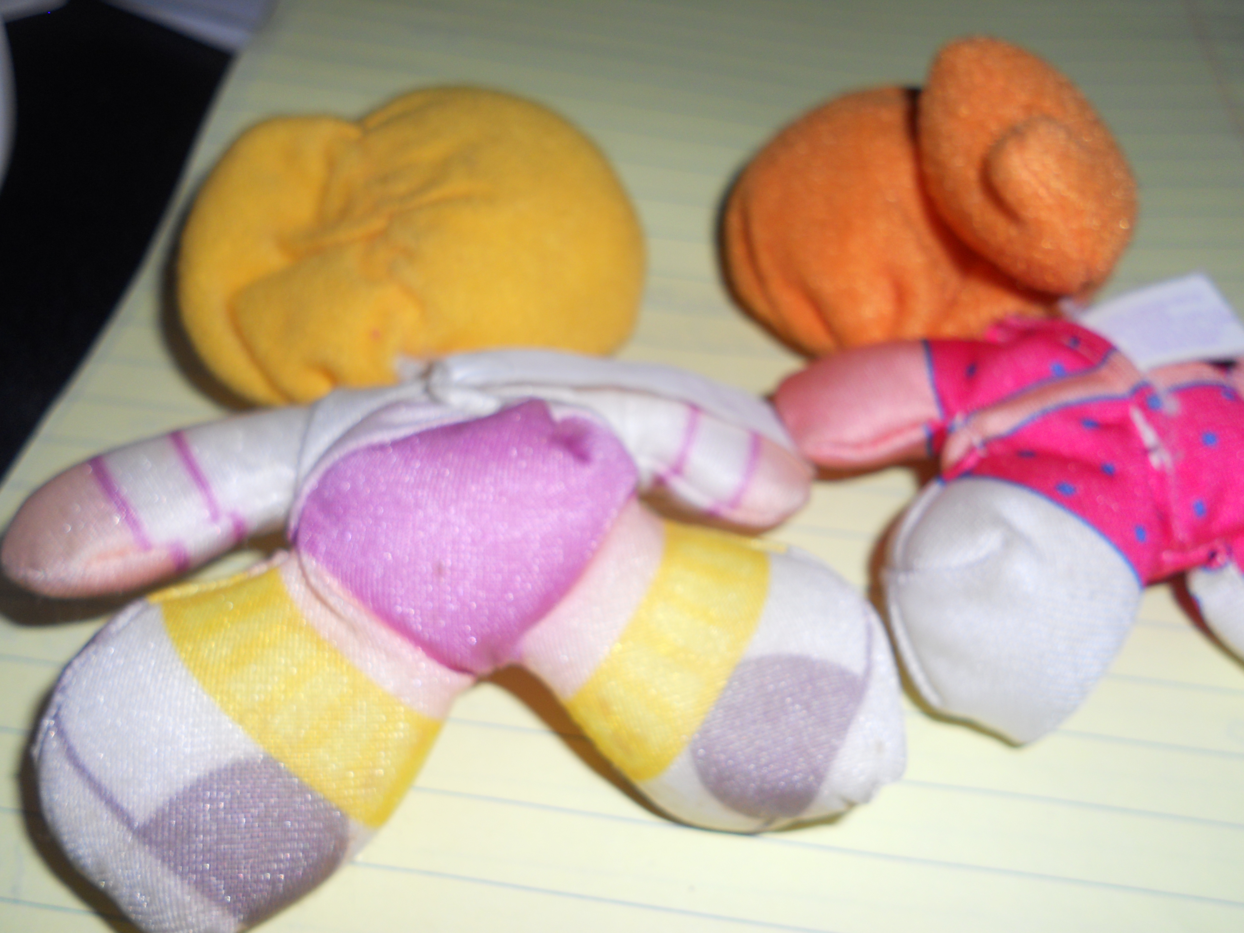 Fisher Price Smooshees Dolls Pair