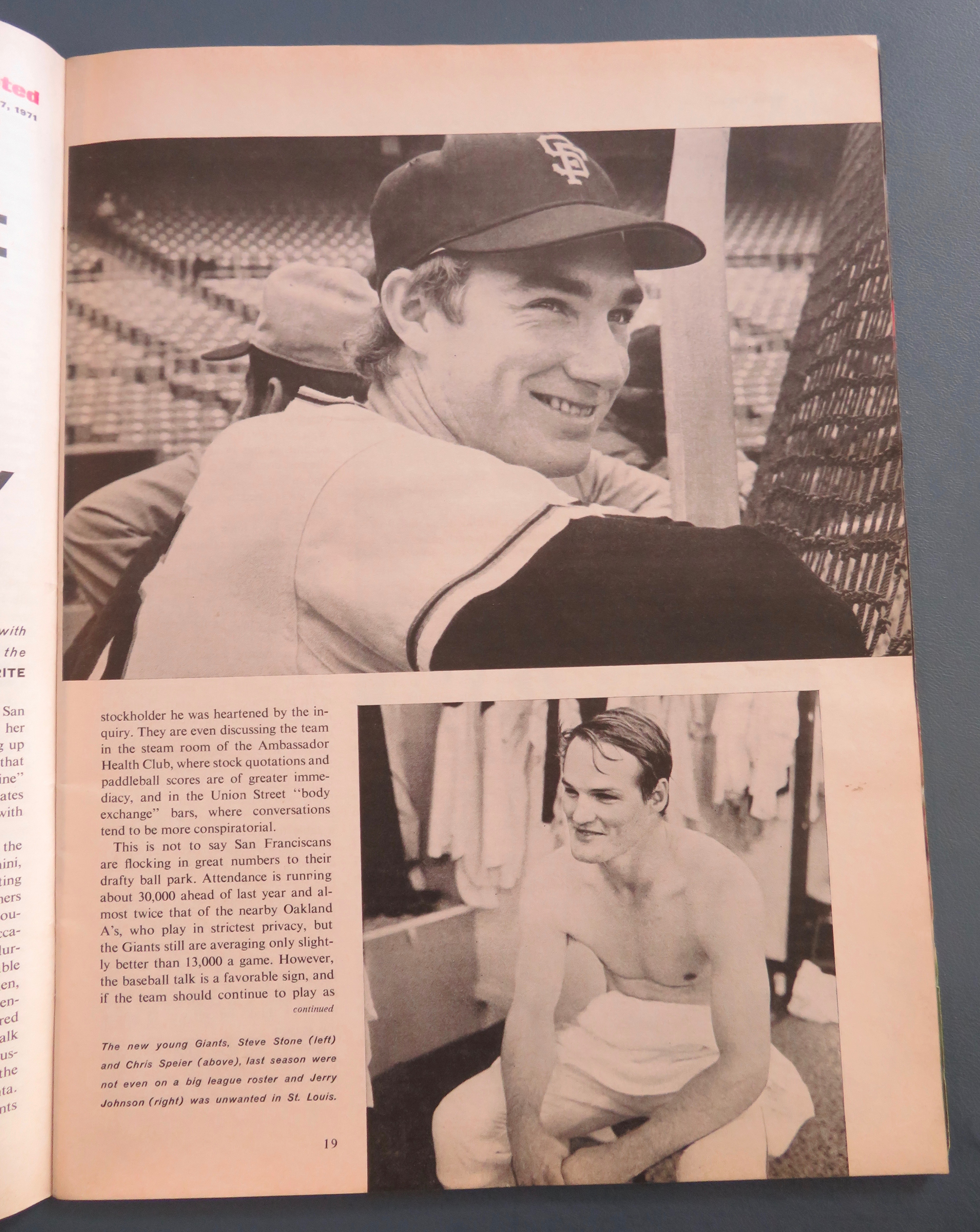 Sports Illustrated Magazine May 17, 1971 Jim McAlister