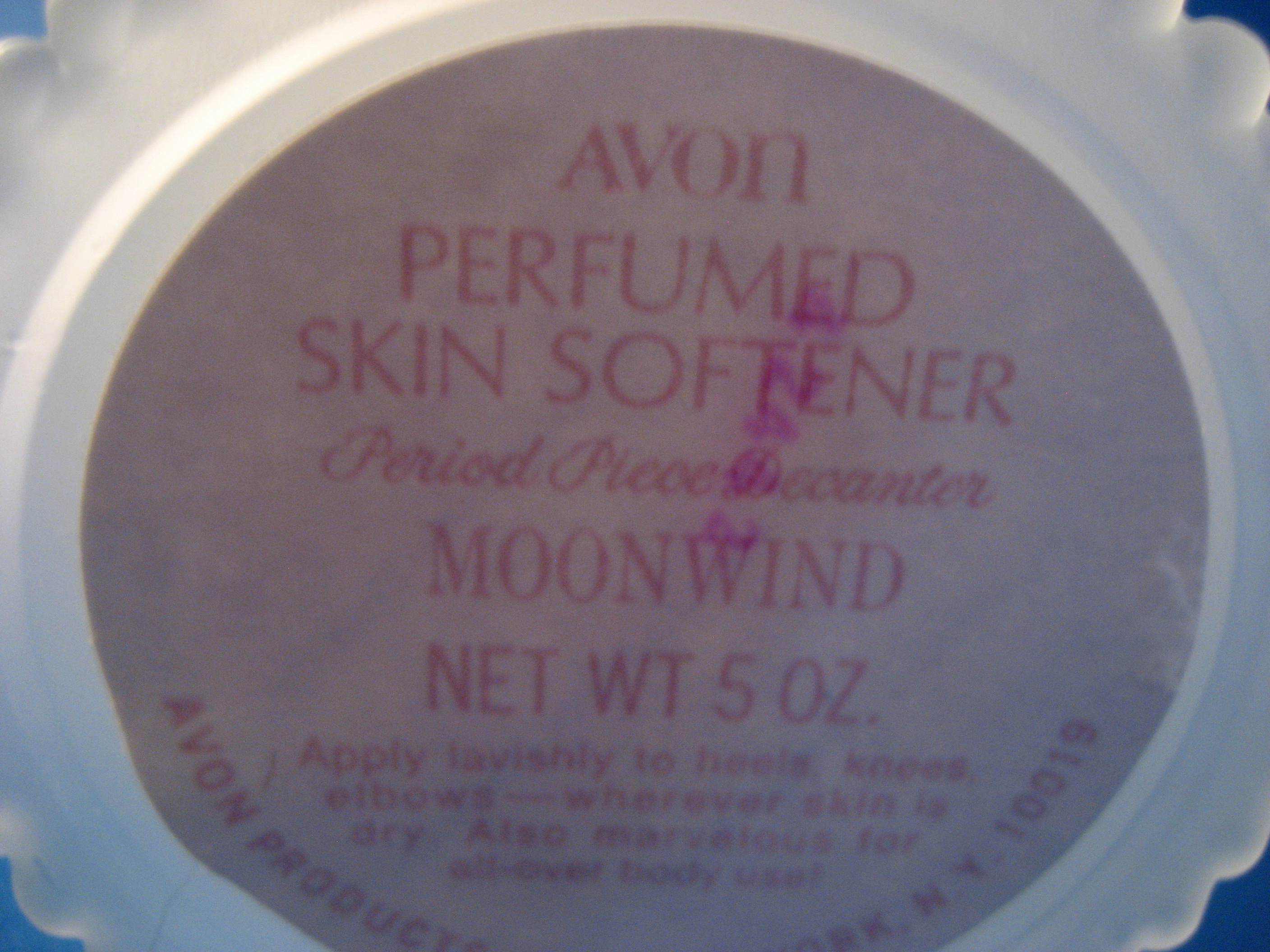 Avon Vanity Jar
