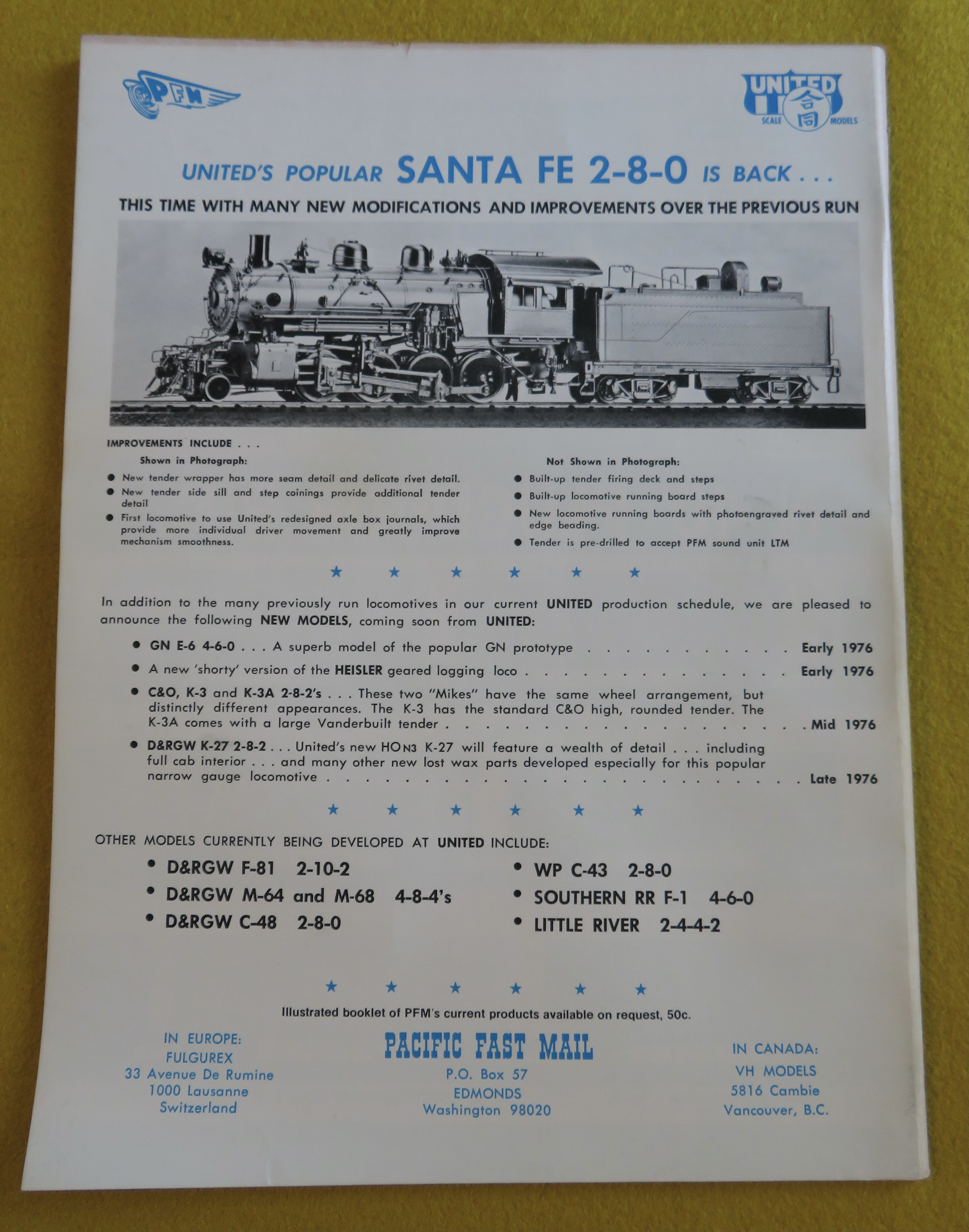 Model Railroader Magazine February 1976