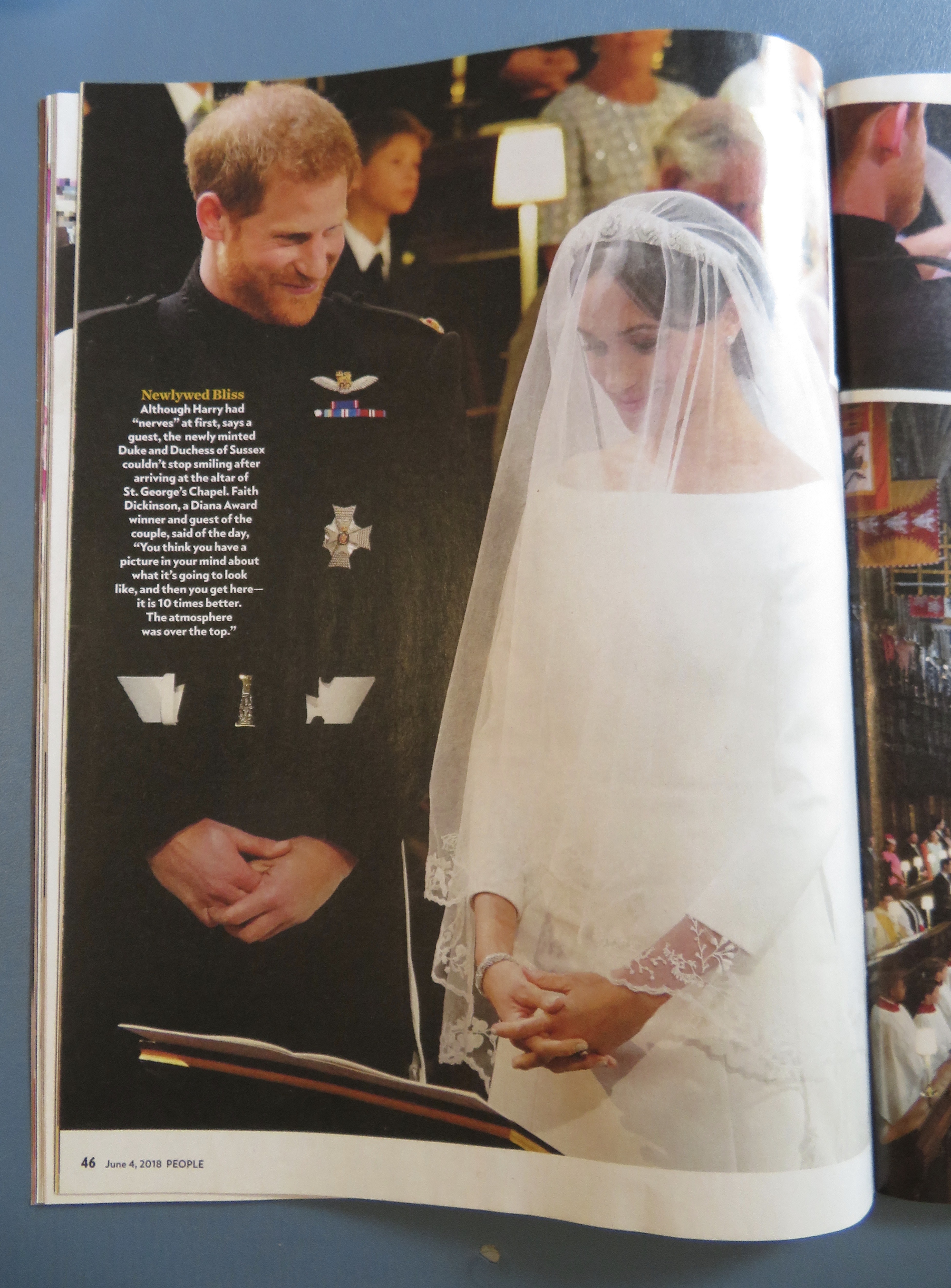 People Magazine June 4, 2018 Fairytale Wedding