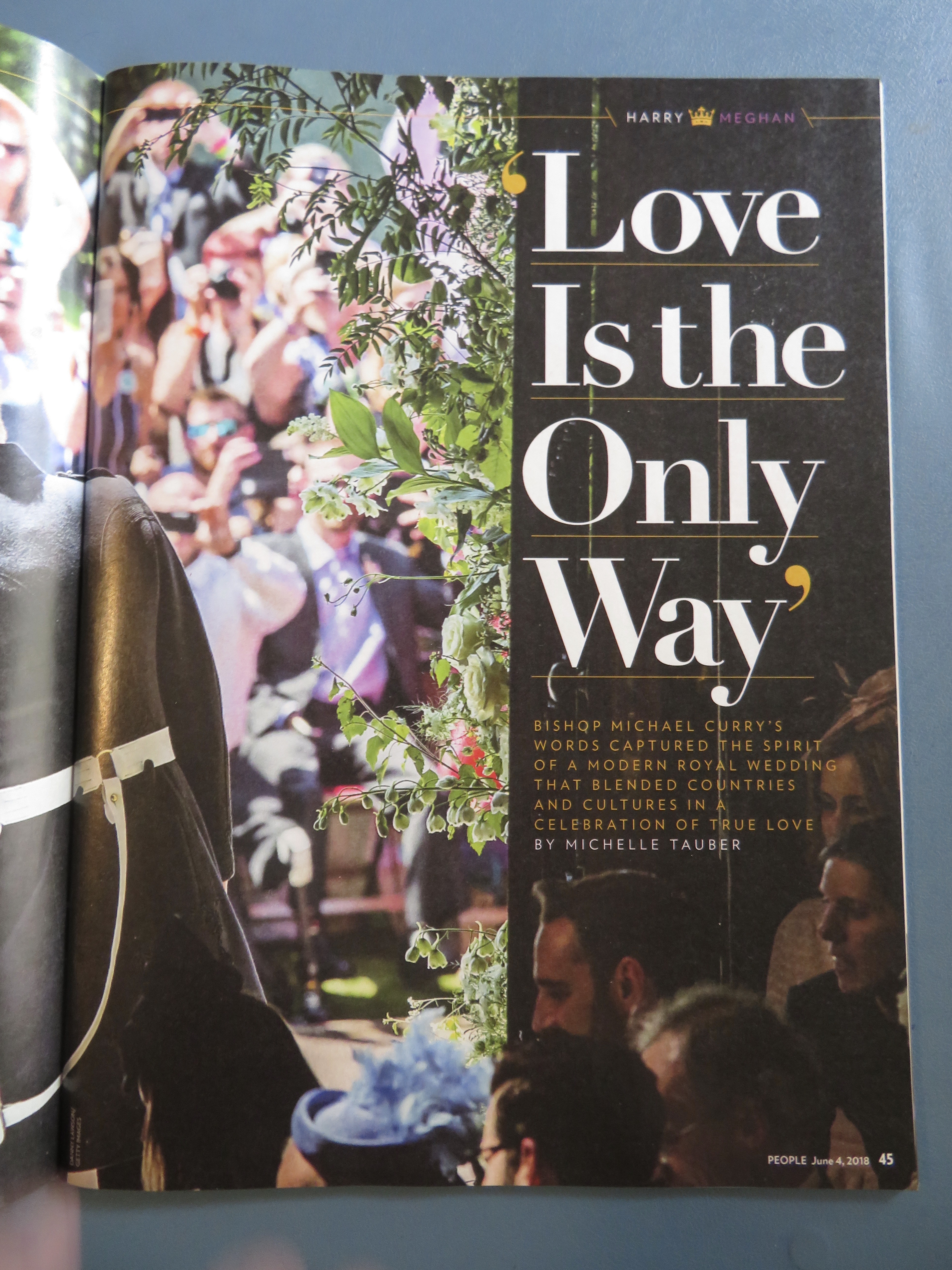 People Magazine June 4, 2018 Fairytale Wedding