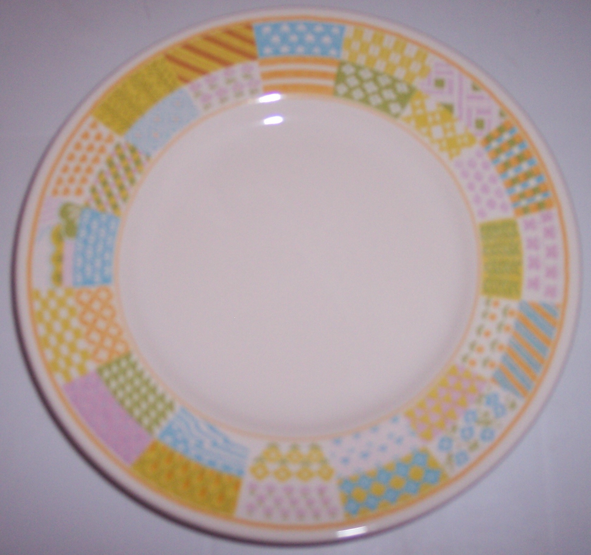 Franciscan Pottery 1970's Quilt Pattern J.C. Penney (?)