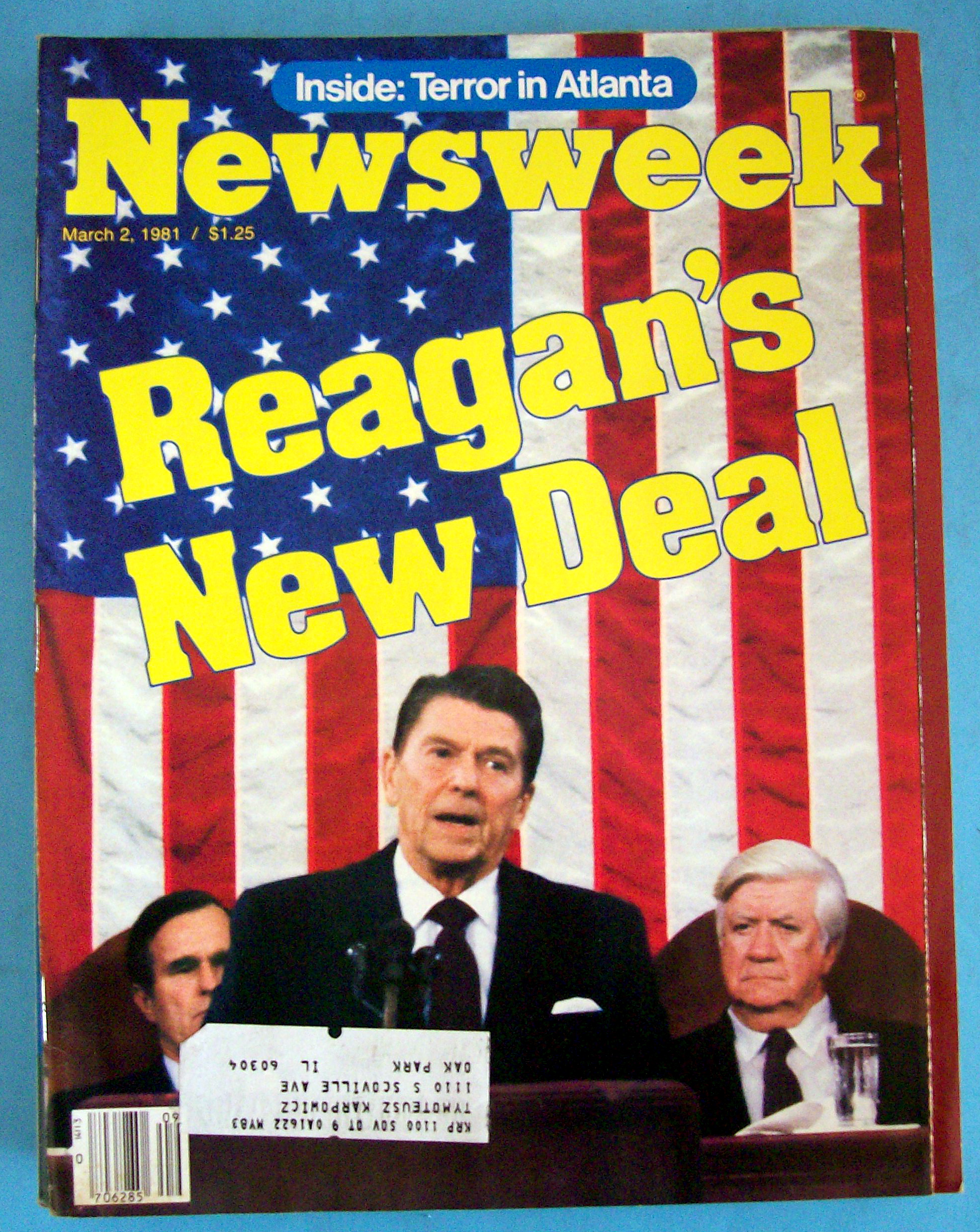 Newsweek Magazine - March 2, 1981 - Reagan's Deal